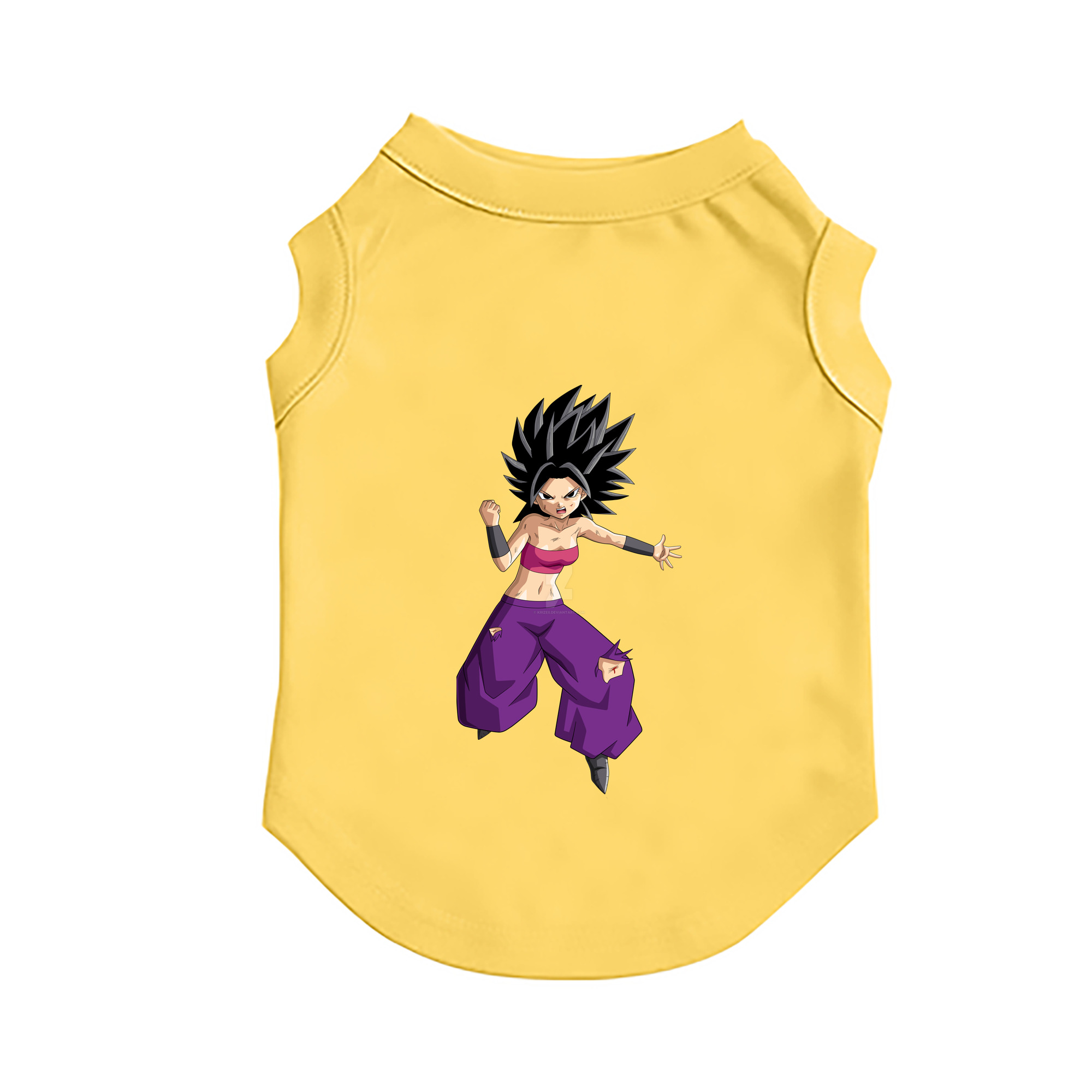 （画像用） ドラゴンボール カリフラ DRAGON BALL Caulifla ペット用ベスト