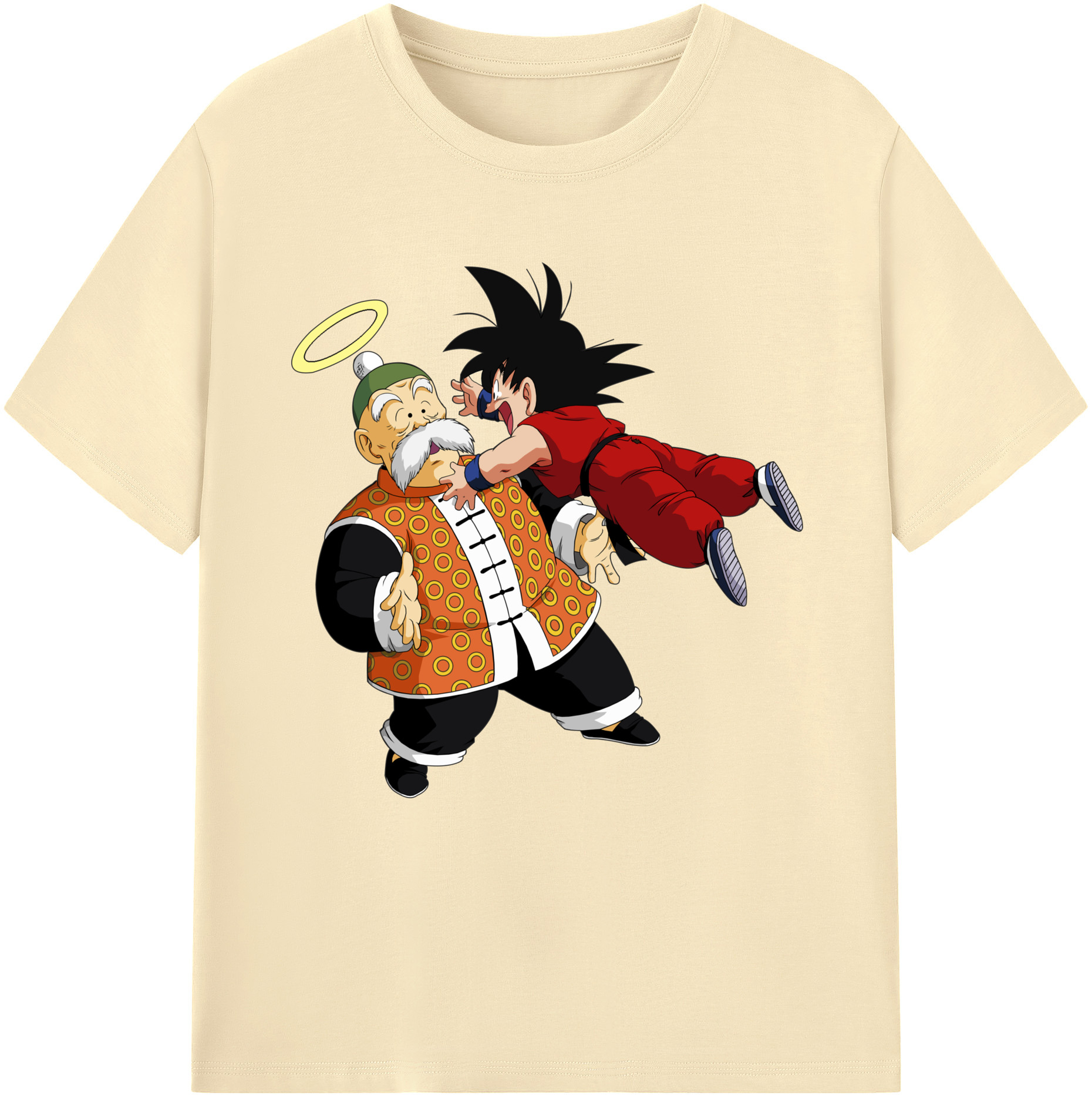 （画像用） ドラゴンボール 孫悟空（そん ごくう）Son Goku カカロット DRAGON BALL Kakarotto 綿100％半袖Tシャツ（フロントプリント）