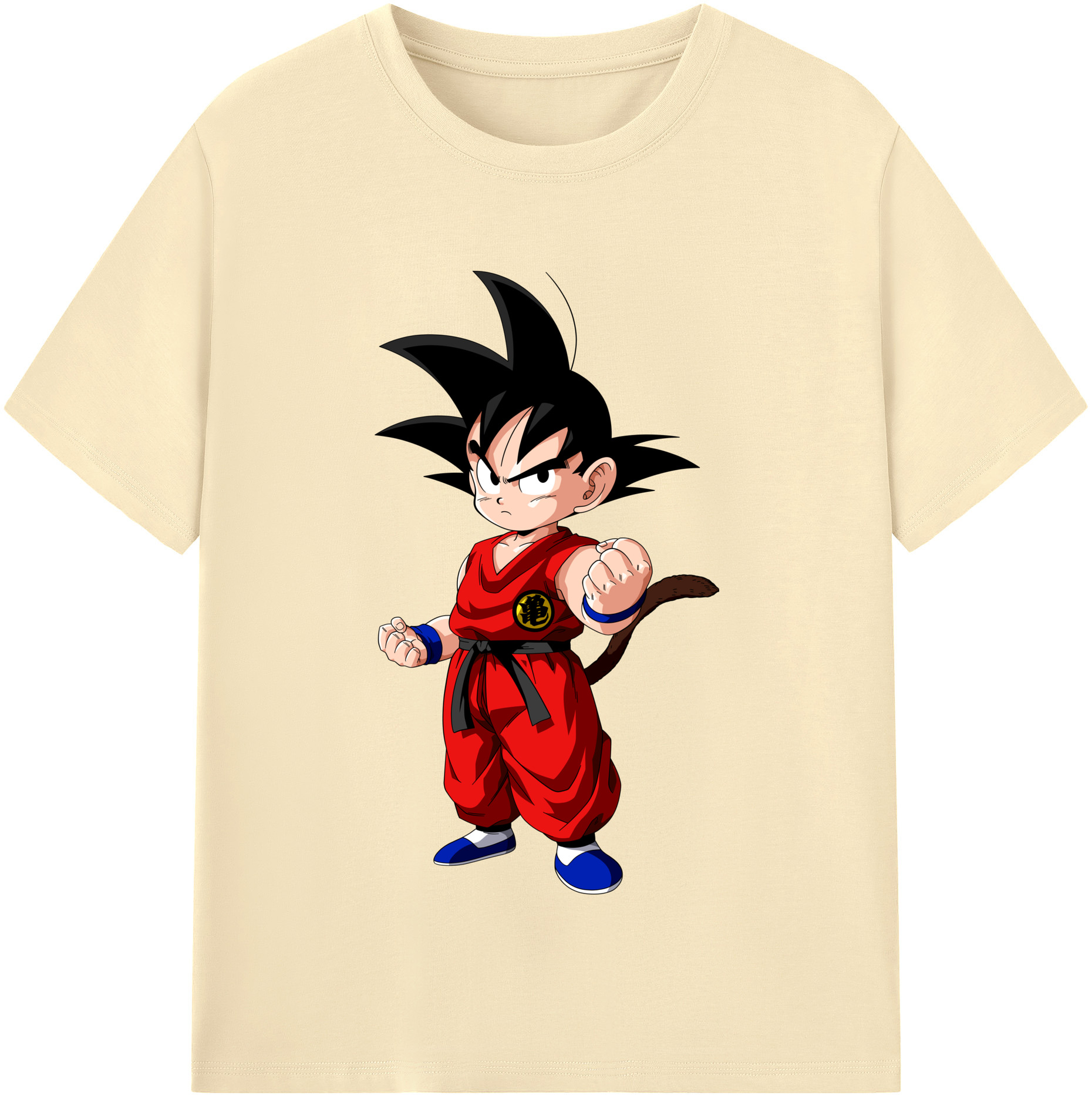 （画像用） ドラゴンボール 孫悟空（そん ごくう）Son Goku カカロット DRAGON BALL Kakarotto 綿100％半袖Tシャツ（フロントプリント）