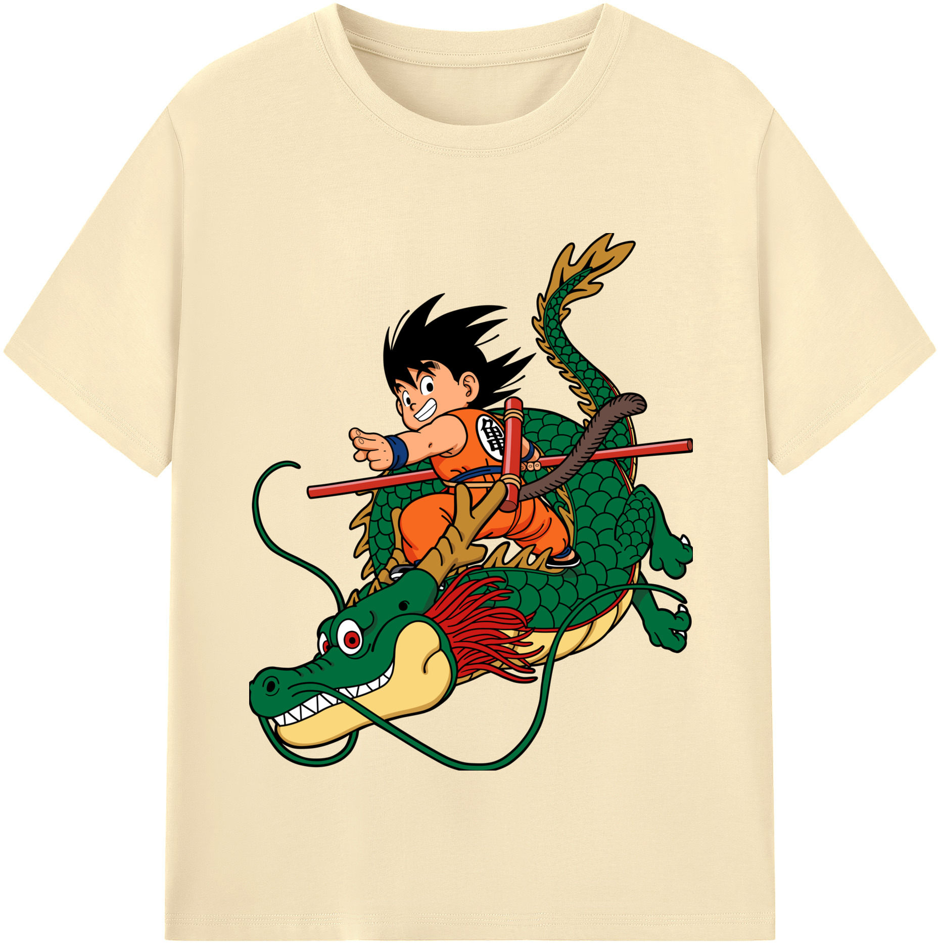 （画像用） ドラゴンボール 孫悟空（そん ごくう）Son Goku カカロット DRAGON BALL Kakarotto 綿100％半袖Tシャツ（フロントプリント）