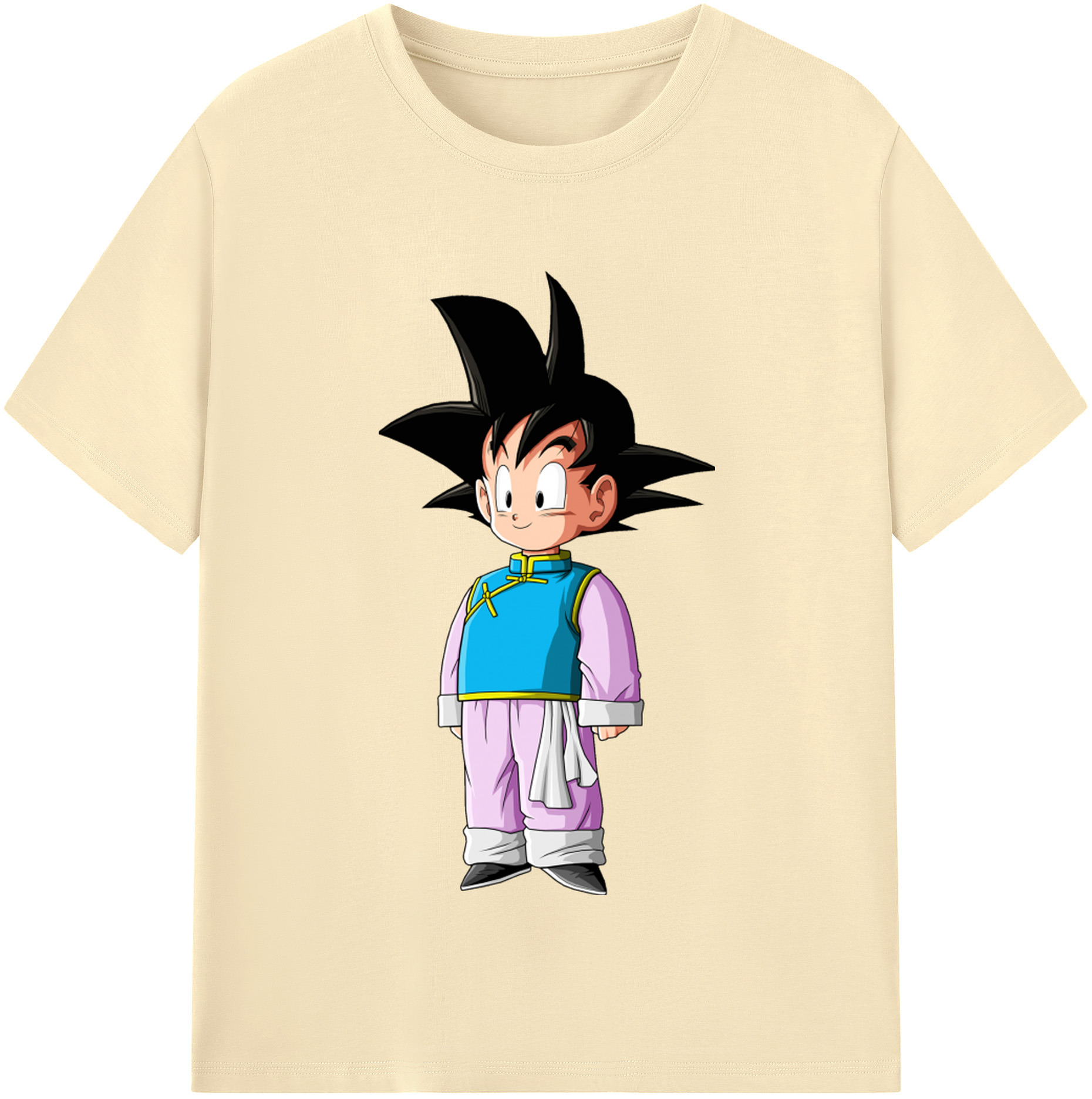 （画像用） ドラゴンボール 孫悟空（そん ごくう）Son Goku カカロット DRAGON BALL Kakarotto 綿100％半袖Tシャツ（フロントプリント）