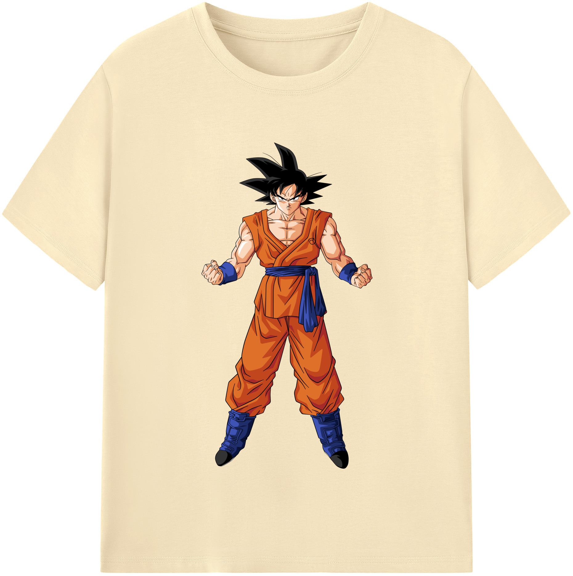 （画像用） ドラゴンボール 孫悟空（そん ごくう）Son Goku カカロット DRAGON BALL Kakarotto 綿100％半袖Tシャツ（フロントプリント）
