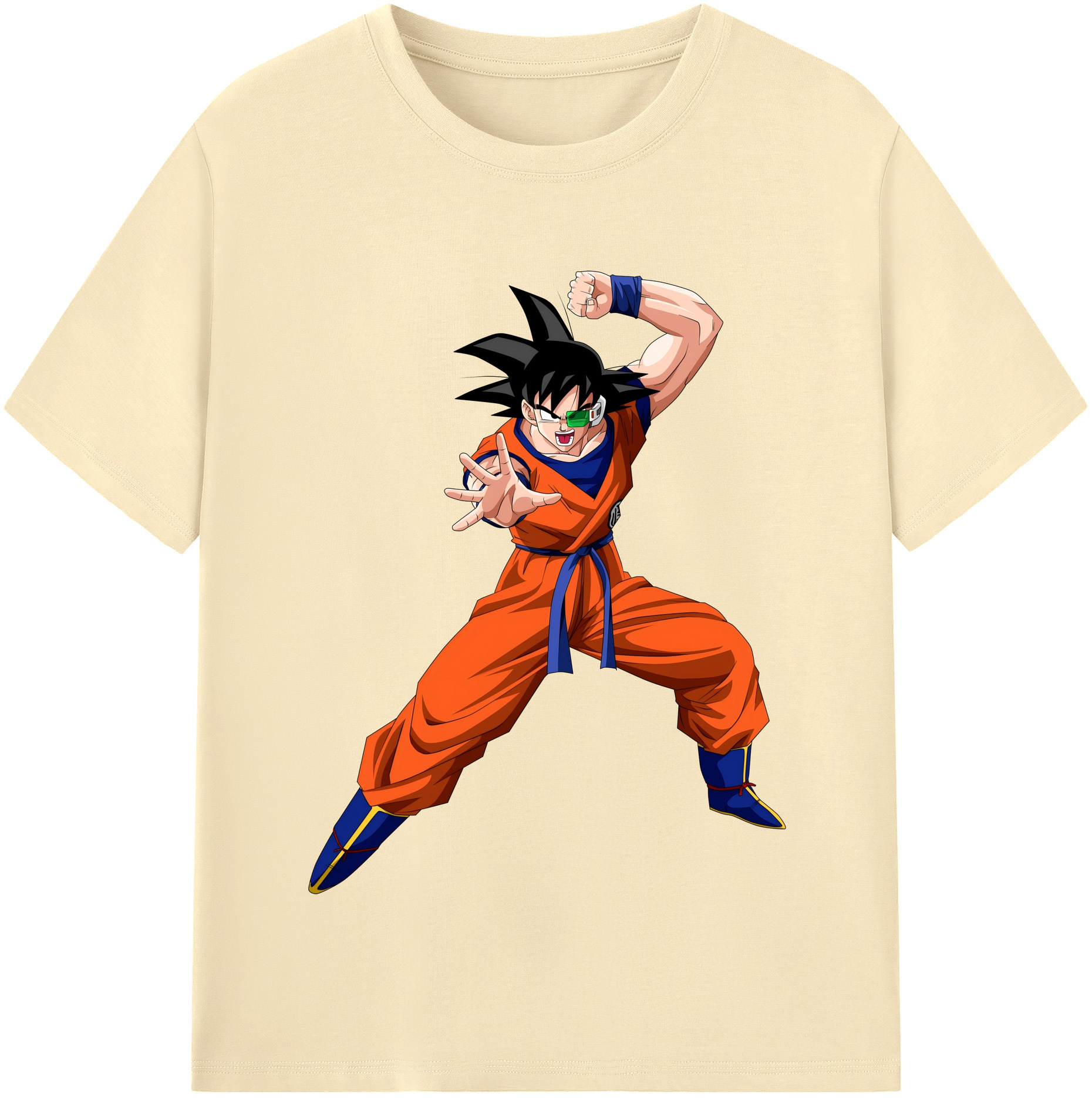 （画像用） ドラゴンボール 孫悟空（そん ごくう）Son Goku カカロット DRAGON BALL Kakarotto 綿100％半袖Tシャツ（フロントプリント）