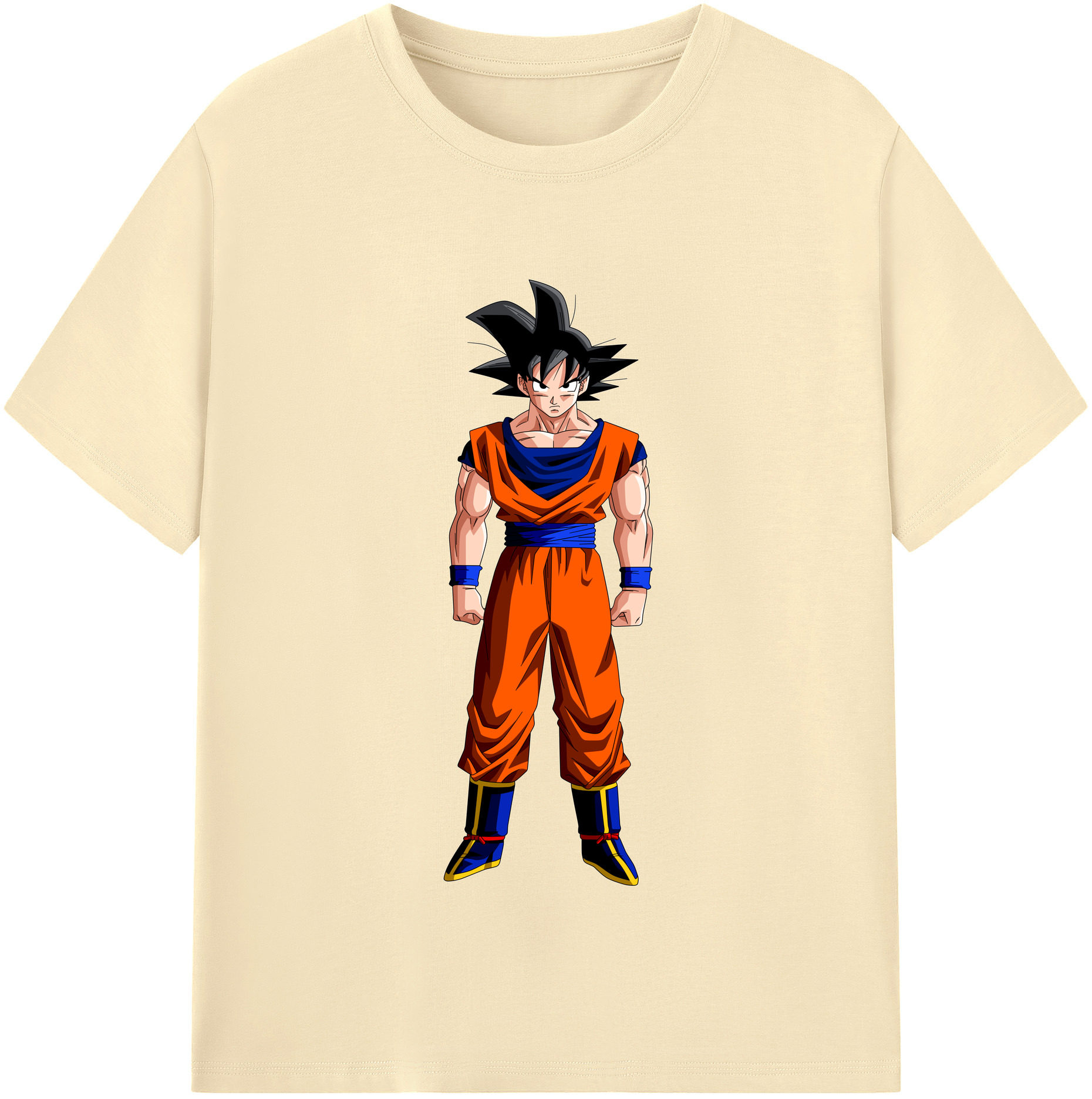 （画像用） ドラゴンボール 孫悟空（そん ごくう）Son Goku カカロット DRAGON BALL Kakarotto 綿100％半袖Tシャツ（フロントプリント）