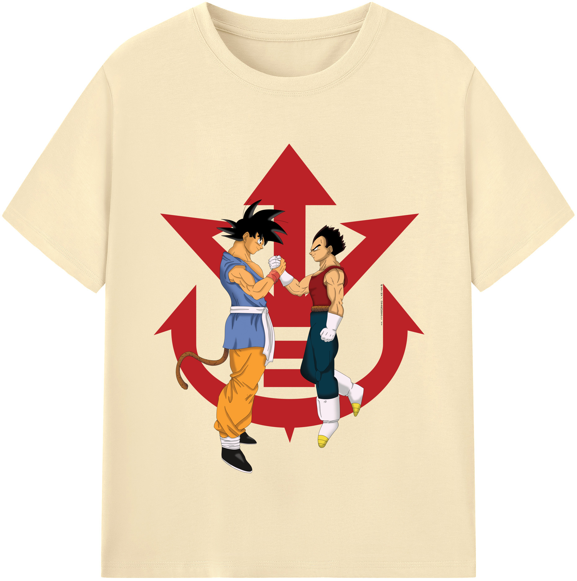 （画像用） ドラゴンボール 孫悟空（そん ごくう）Son Goku カカロット DRAGON BALL Kakarotto 綿100％半袖Tシャツ（フロントプリント）