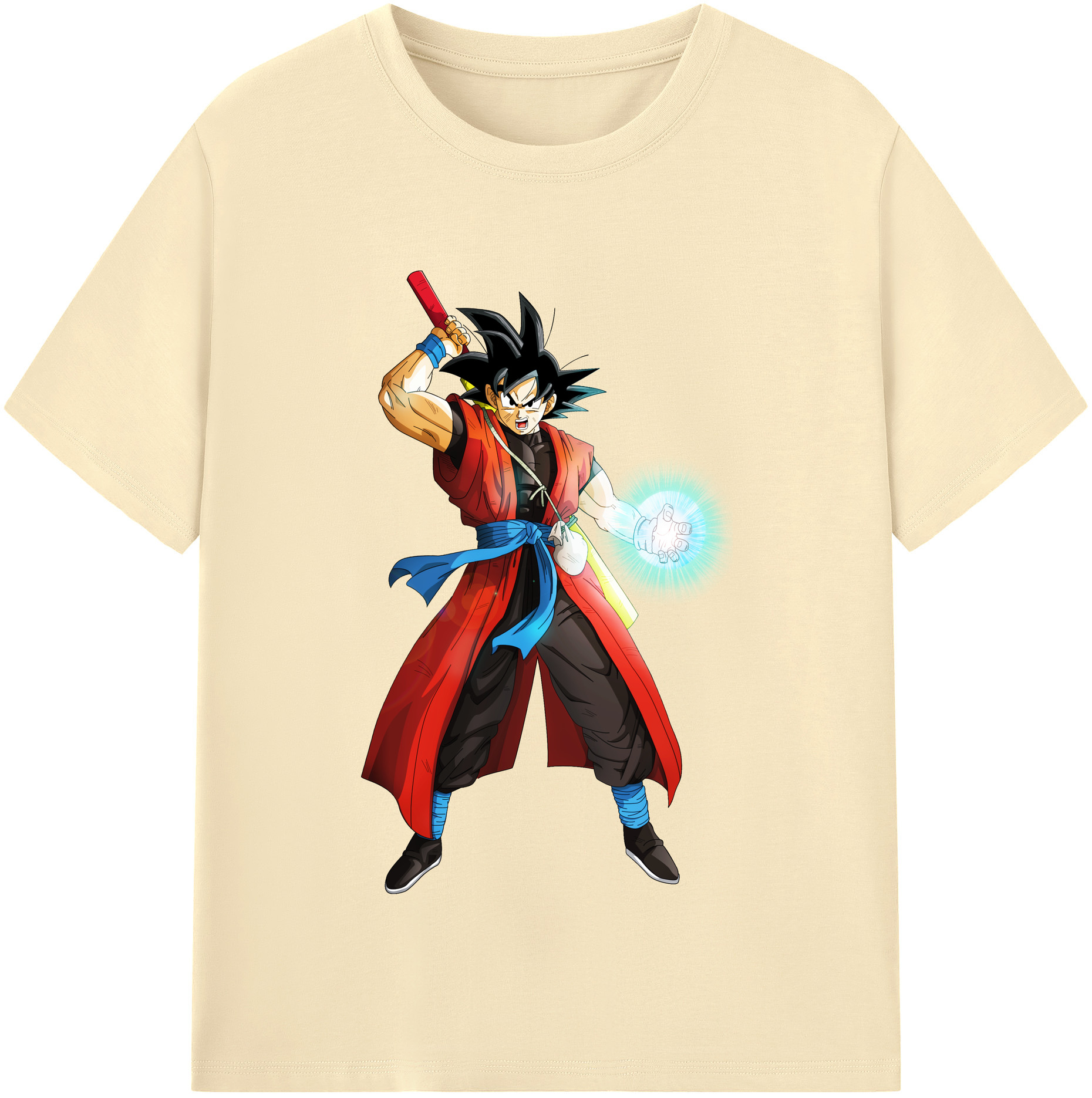 （画像用） ドラゴンボール 孫悟空（そん ごくう）Son Goku カカロット DRAGON BALL Kakarotto 綿100％半袖Tシャツ（フロントプリント）
