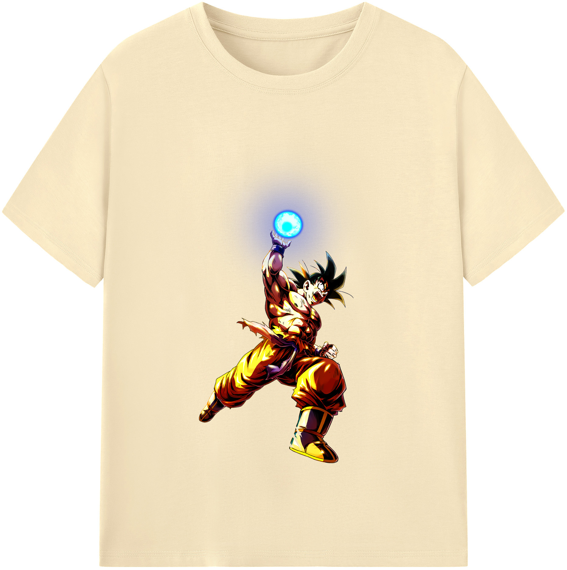 （画像用） ドラゴンボール 孫悟空（そん ごくう）Son Goku カカロット DRAGON BALL Kakarotto 綿100％半袖Tシャツ（フロントプリント）