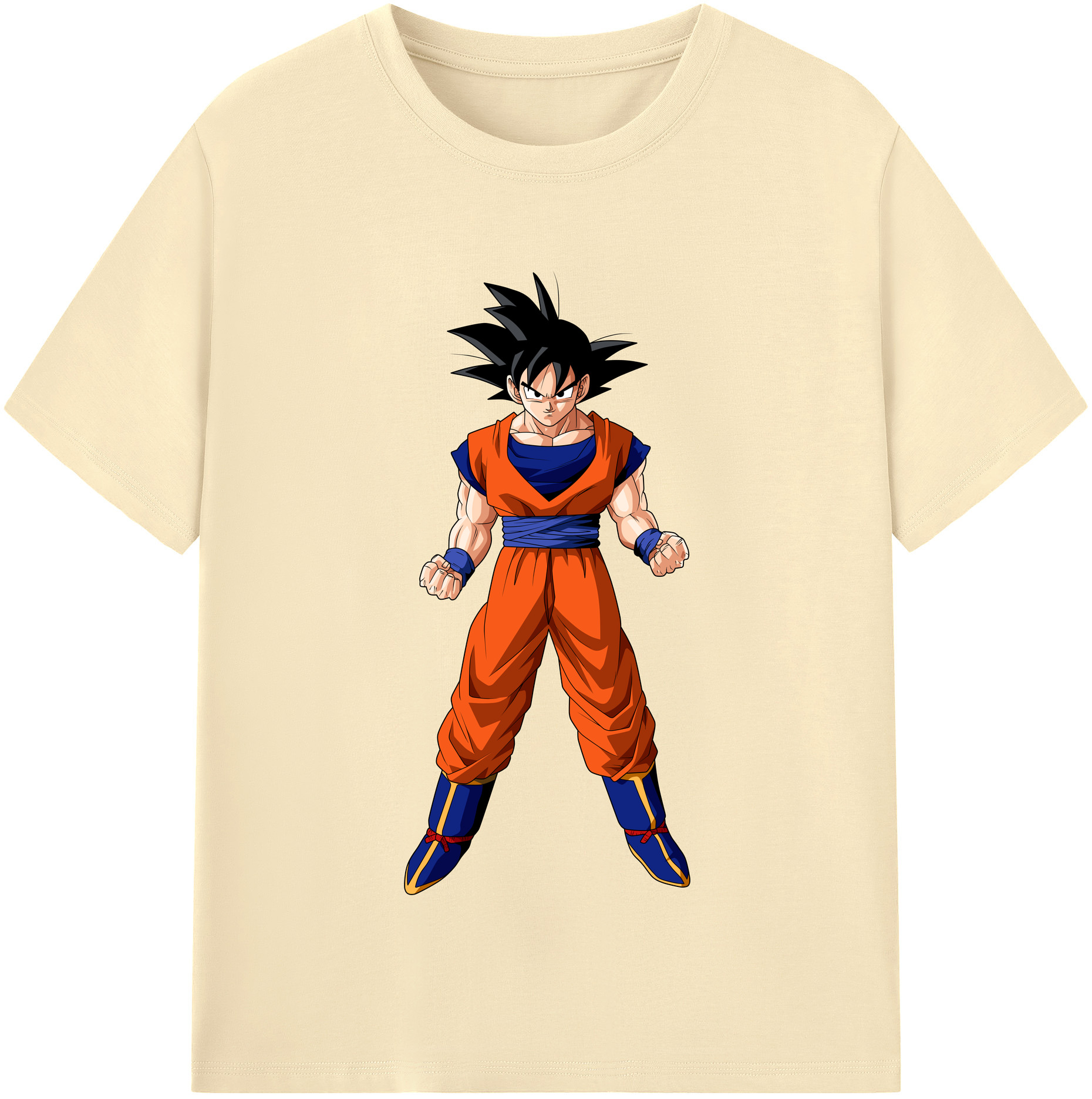 （画像用） ドラゴンボール 孫悟空（そん ごくう）Son Goku カカロット DRAGON BALL Kakarotto 綿100％半袖Tシャツ（フロントプリント）