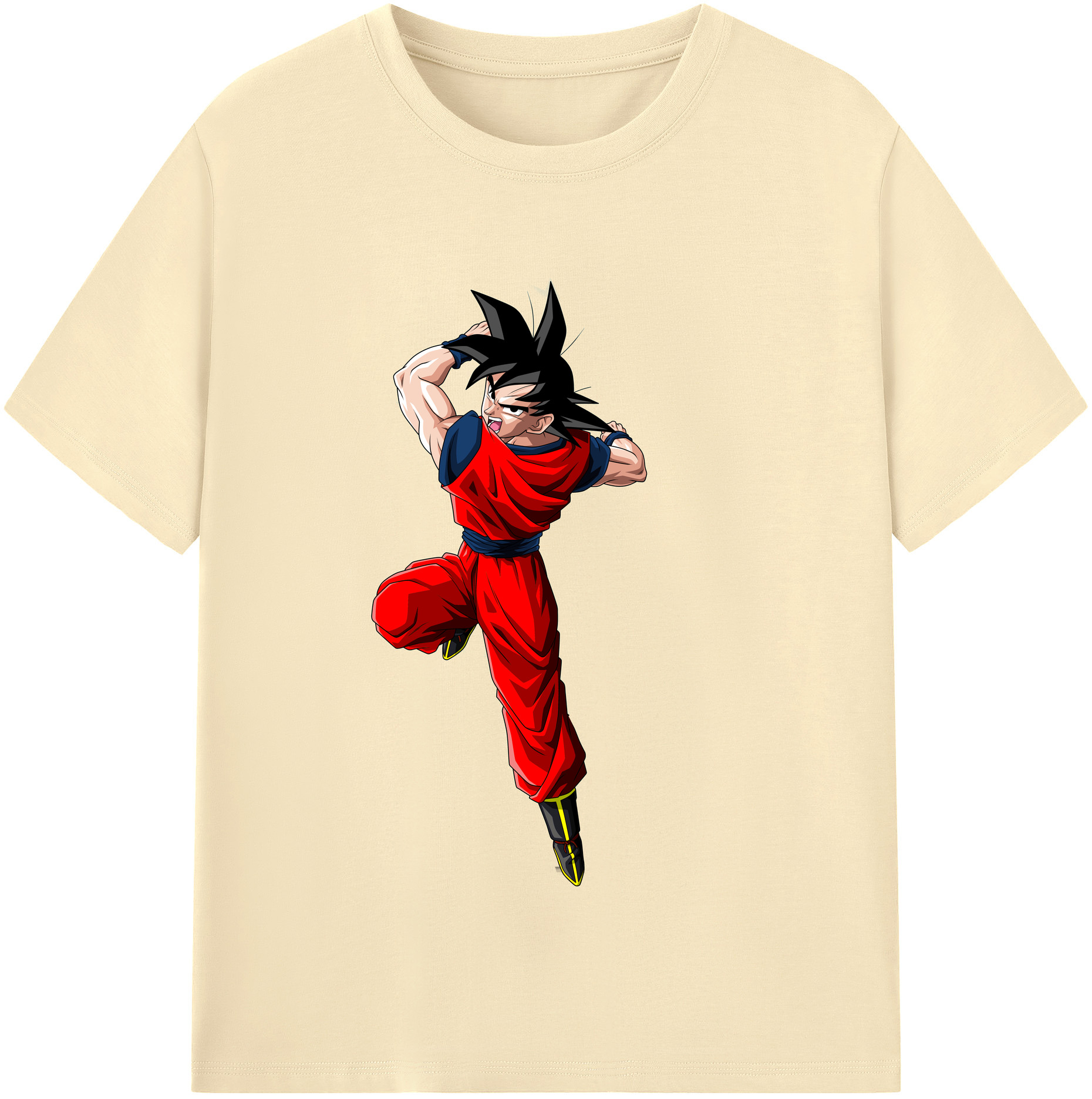 （画像用） ドラゴンボール 孫悟空（そん ごくう）Son Goku カカロット DRAGON BALL Kakarotto 綿100％半袖Tシャツ（フロントプリント）