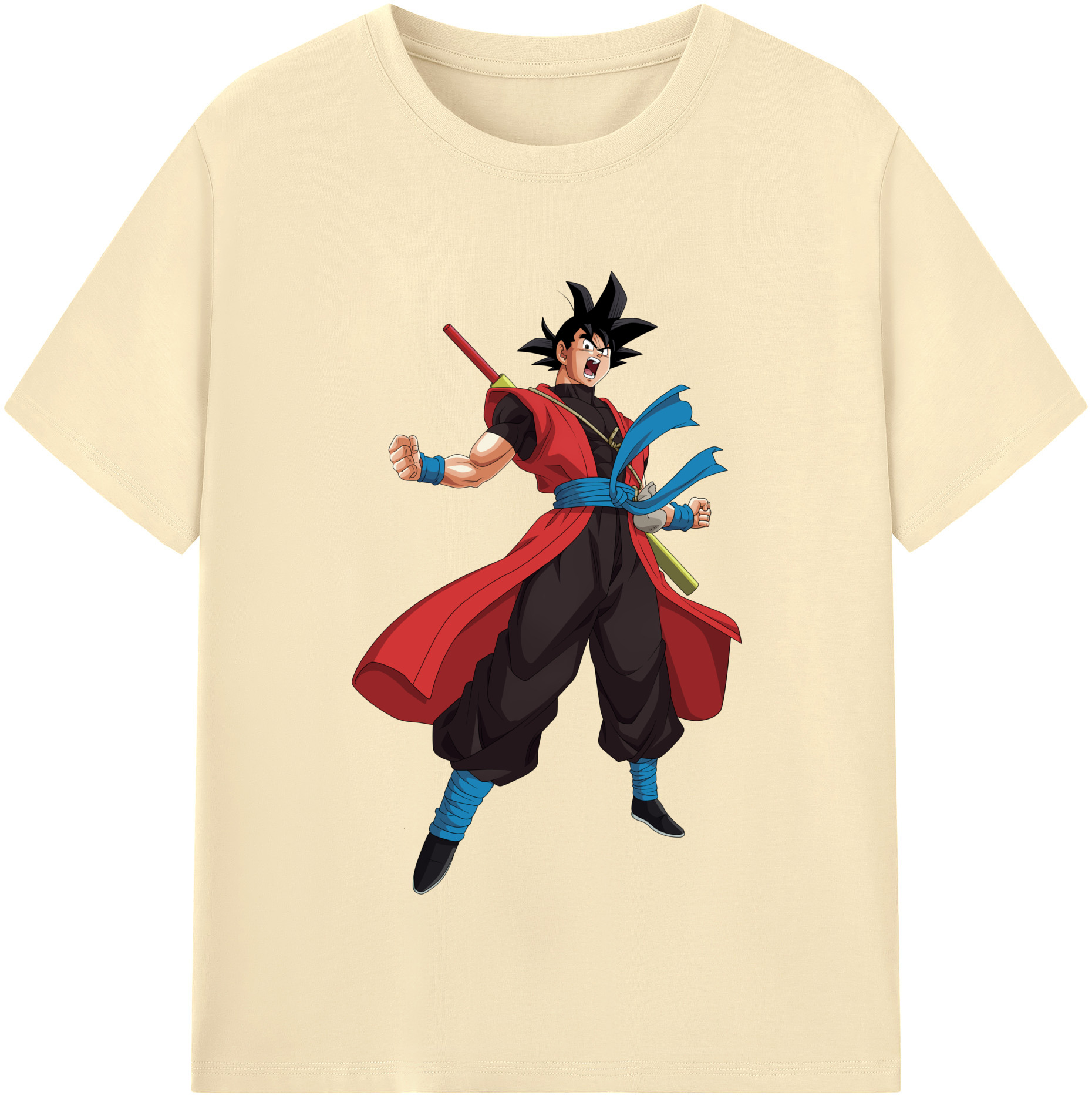 （画像用） ドラゴンボール 孫悟空（そん ごくう）Son Goku カカロット DRAGON BALL Kakarotto 綿100％半袖Tシャツ（フロントプリント）