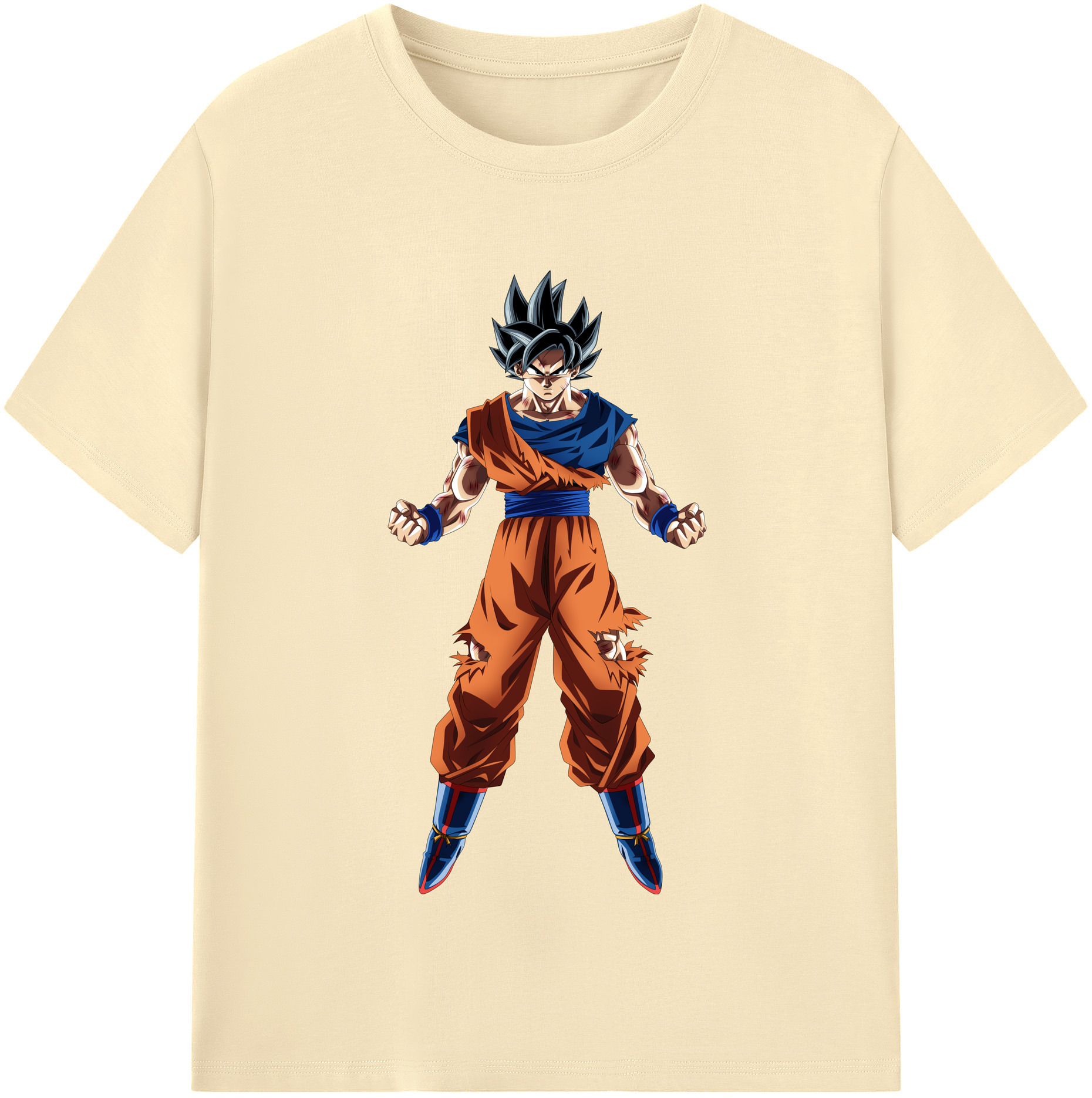 （画像用） ドラゴンボール 孫悟空（そん ごくう）Son Goku カカロット DRAGON BALL Kakarotto 綿100％半袖Tシャツ（フロントプリント）
