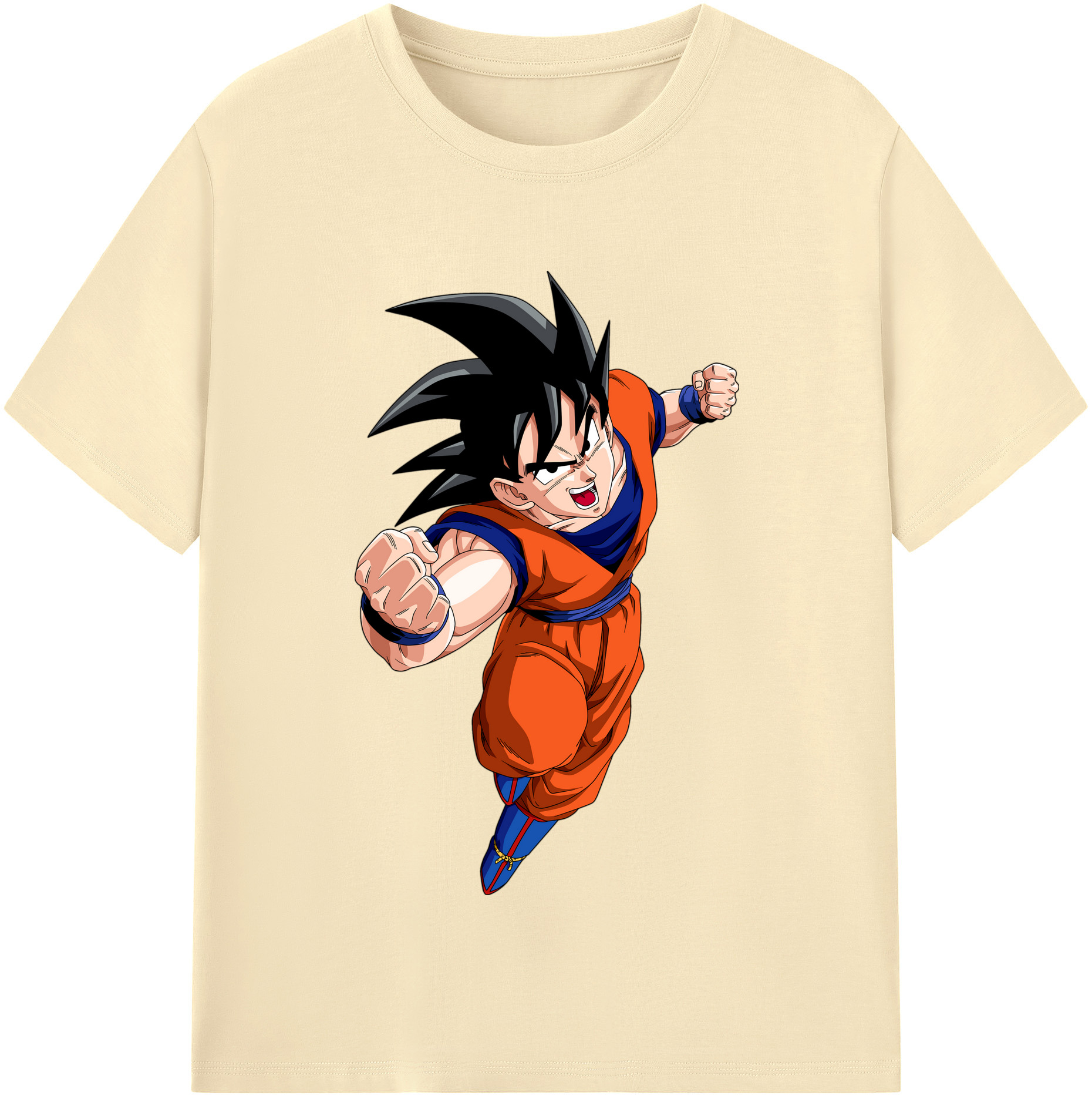 （画像用） ドラゴンボール 孫悟空（そん ごくう）Son Goku カカロット DRAGON BALL Kakarotto 綿100％半袖Tシャツ（フロントプリント）