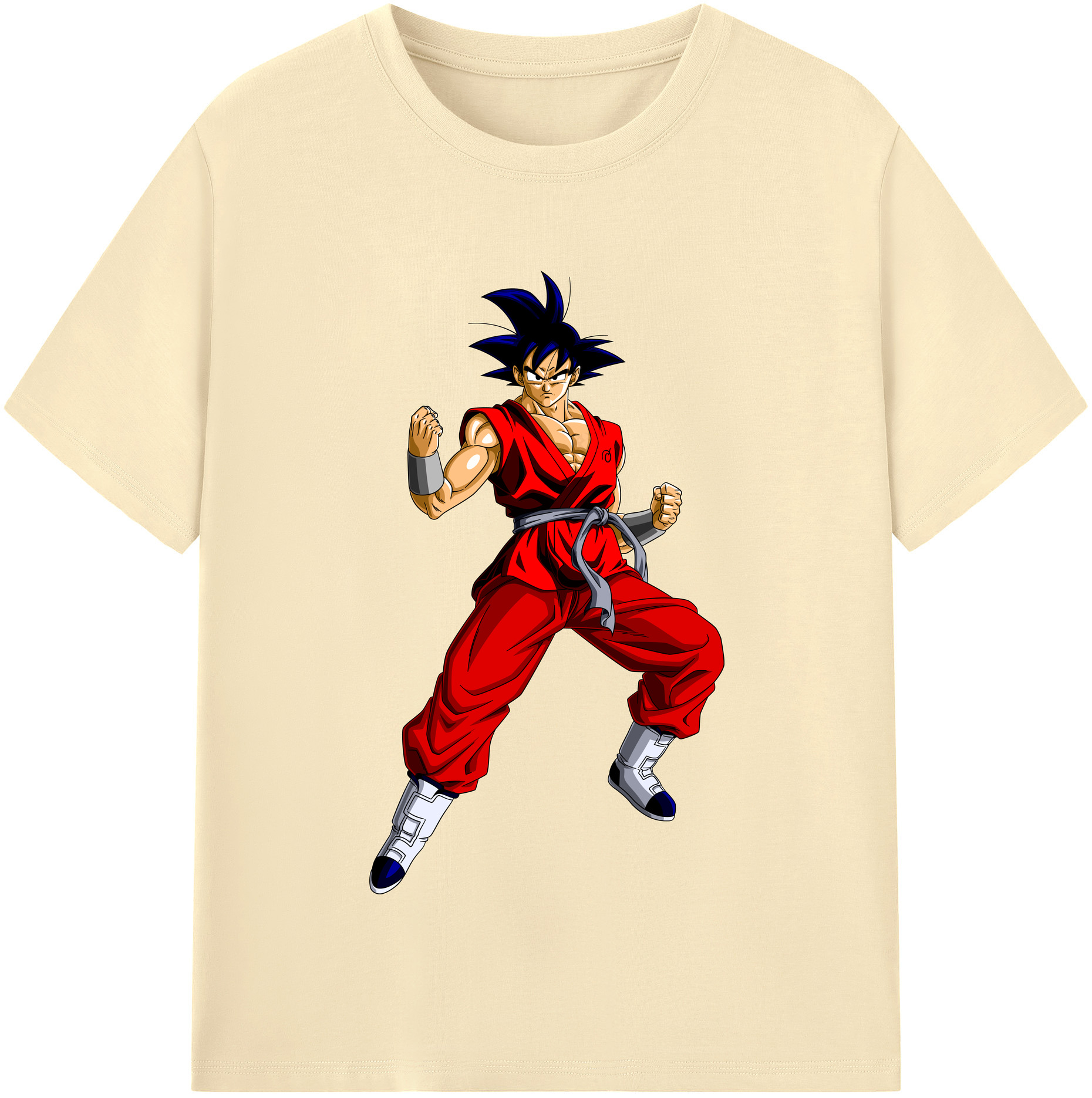 （画像用） ドラゴンボール 孫悟空（そん ごくう）Son Goku カカロット DRAGON BALL Kakarotto 綿100％半袖Tシャツ（フロントプリント）