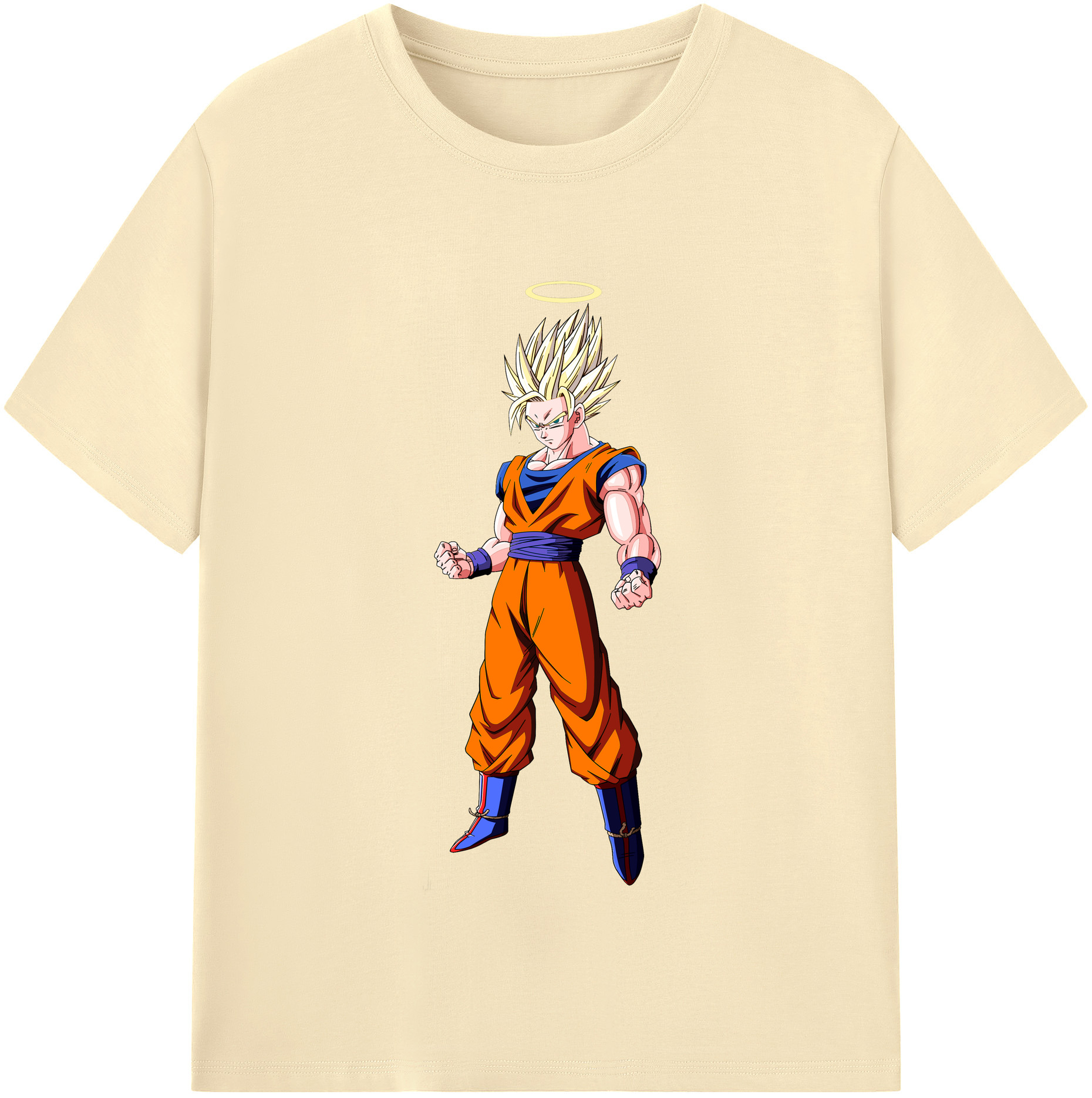 （画像用） ドラゴンボール 孫悟空（そん ごくう）Son Goku カカロット DRAGON BALL Kakarotto 綿100％半袖Tシャツ（フロントプリント）