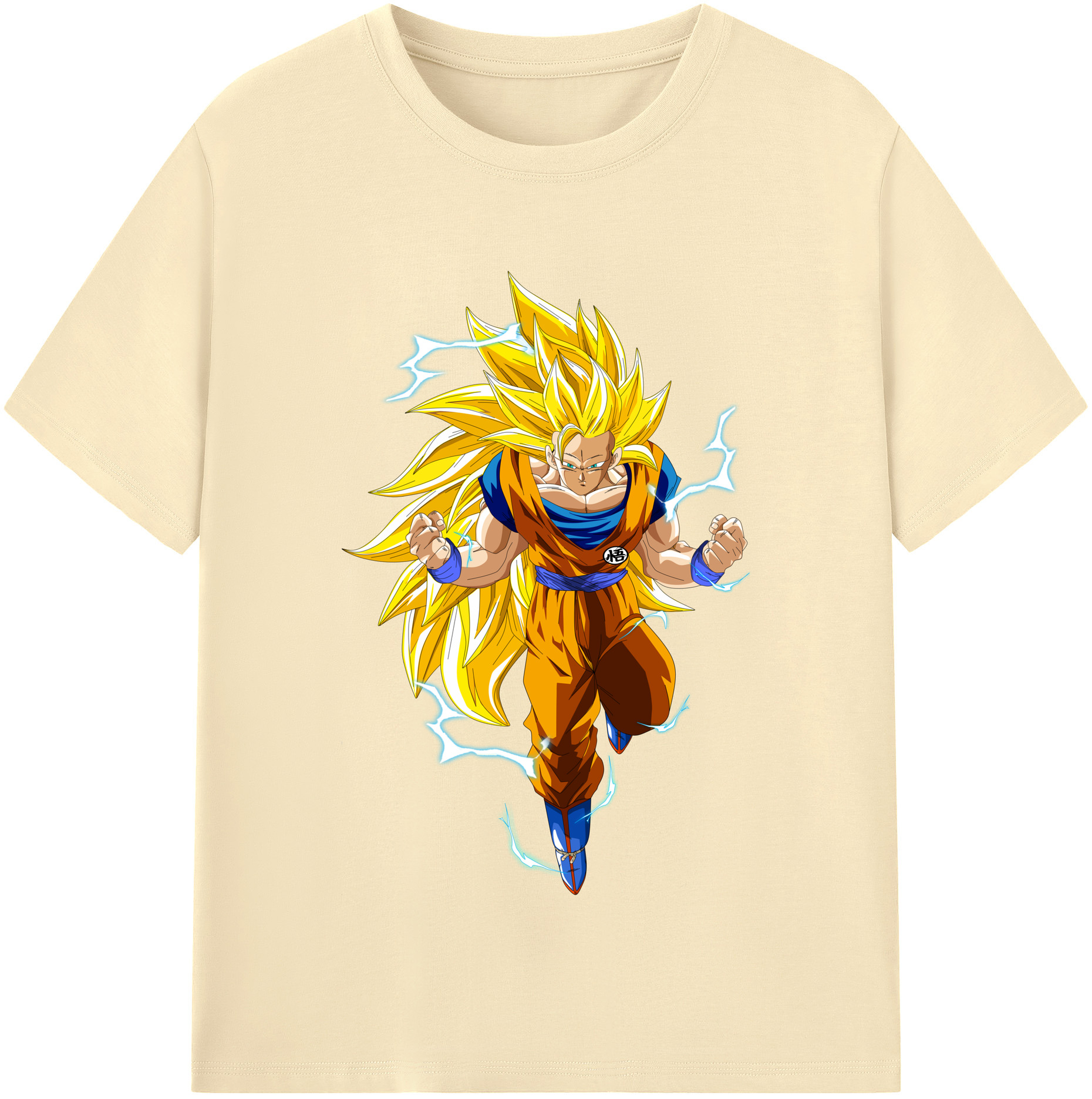 （画像用） ドラゴンボール 孫悟空（そん ごくう）Son Goku カカロット DRAGON BALL Kakarotto 綿100％半袖Tシャツ（フロントプリント）