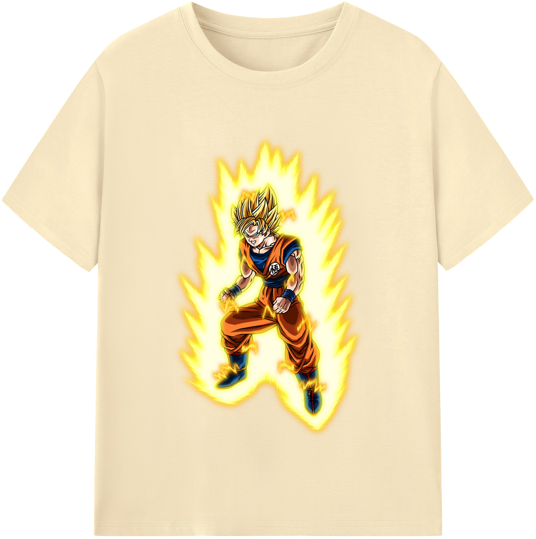 （画像用） ドラゴンボール 孫悟空（そん ごくう）Son Goku カカロット DRAGON BALL Kakarotto 綿100％半袖Tシャツ（フロントプリント）