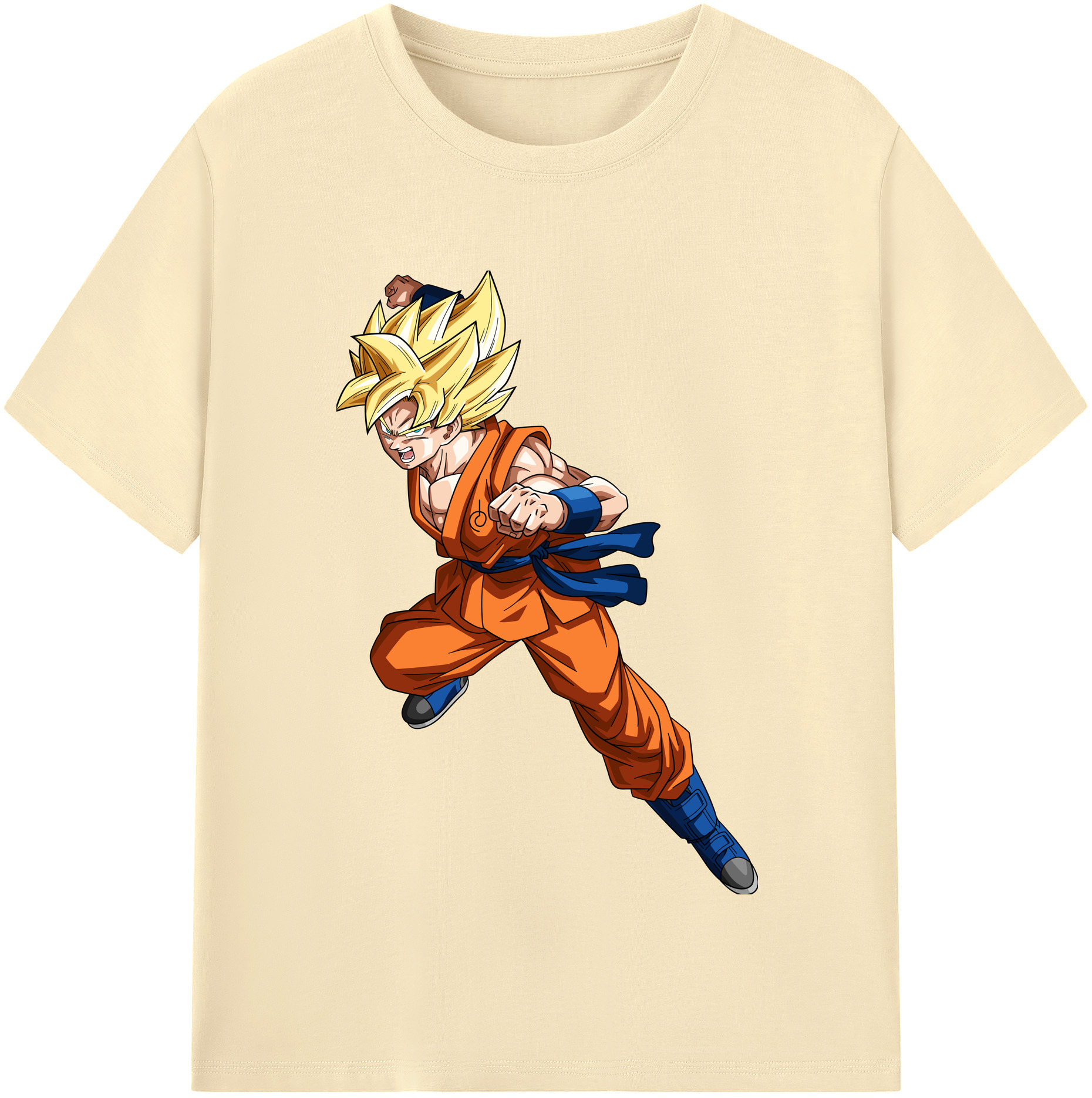 （画像用） ドラゴンボール 孫悟空（そん ごくう）Son Goku カカロット DRAGON BALL Kakarotto 綿100％半袖Tシャツ（フロントプリント）