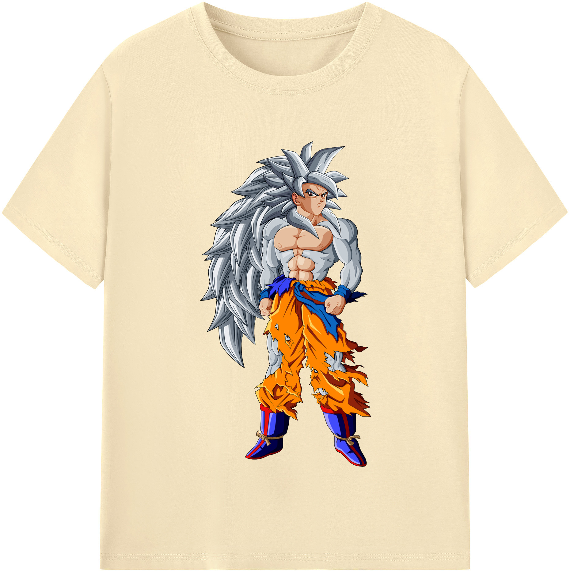 （画像用） ドラゴンボール 孫悟空（そん ごくう）Son Goku カカロット DRAGON BALL Kakarotto 綿100％半袖Tシャツ（フロントプリント）