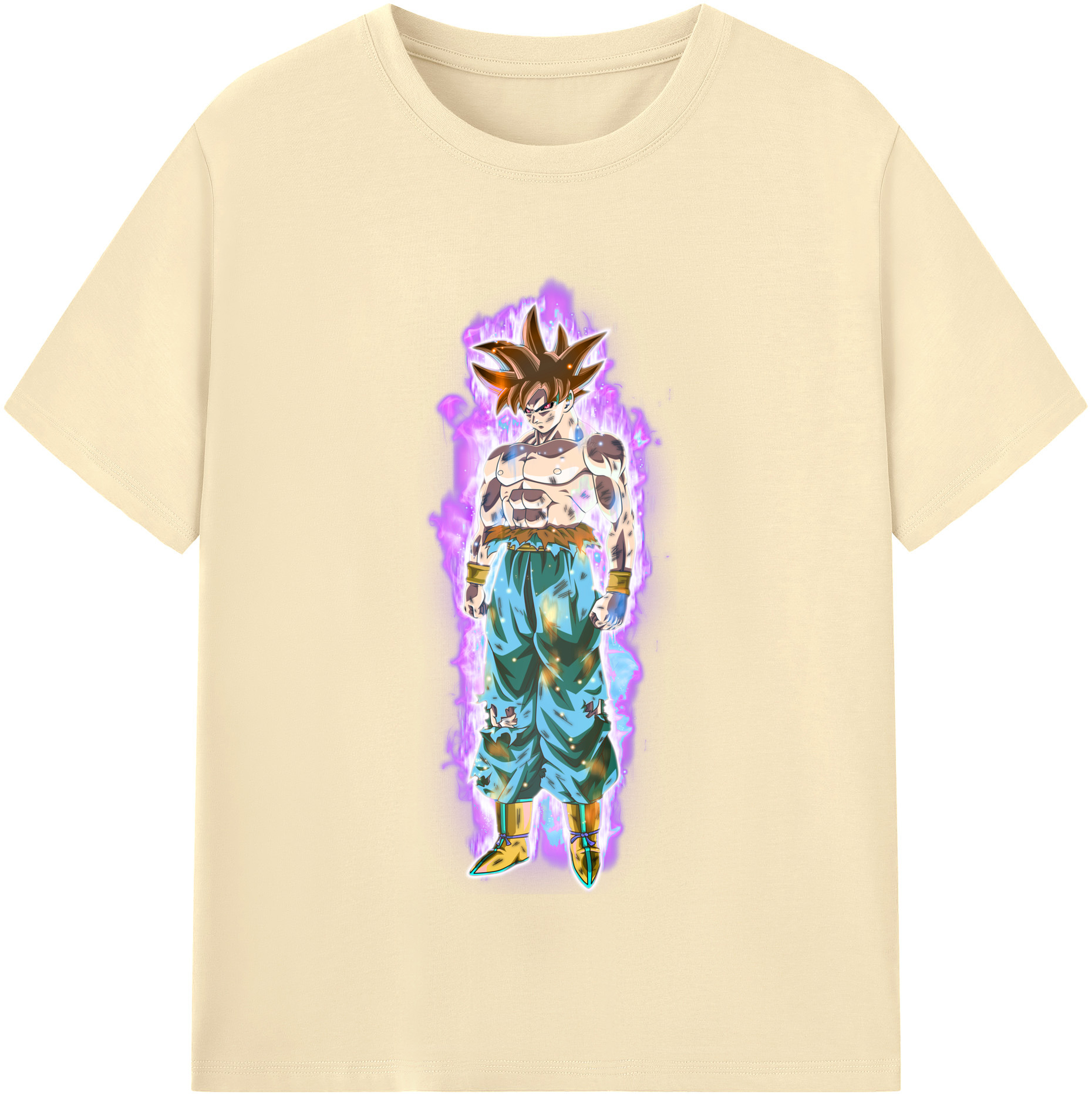 （画像用） ドラゴンボール 孫悟空（そん ごくう）Son Goku カカロット DRAGON BALL Kakarotto 綿100％半袖Tシャツ（フロントプリント）
