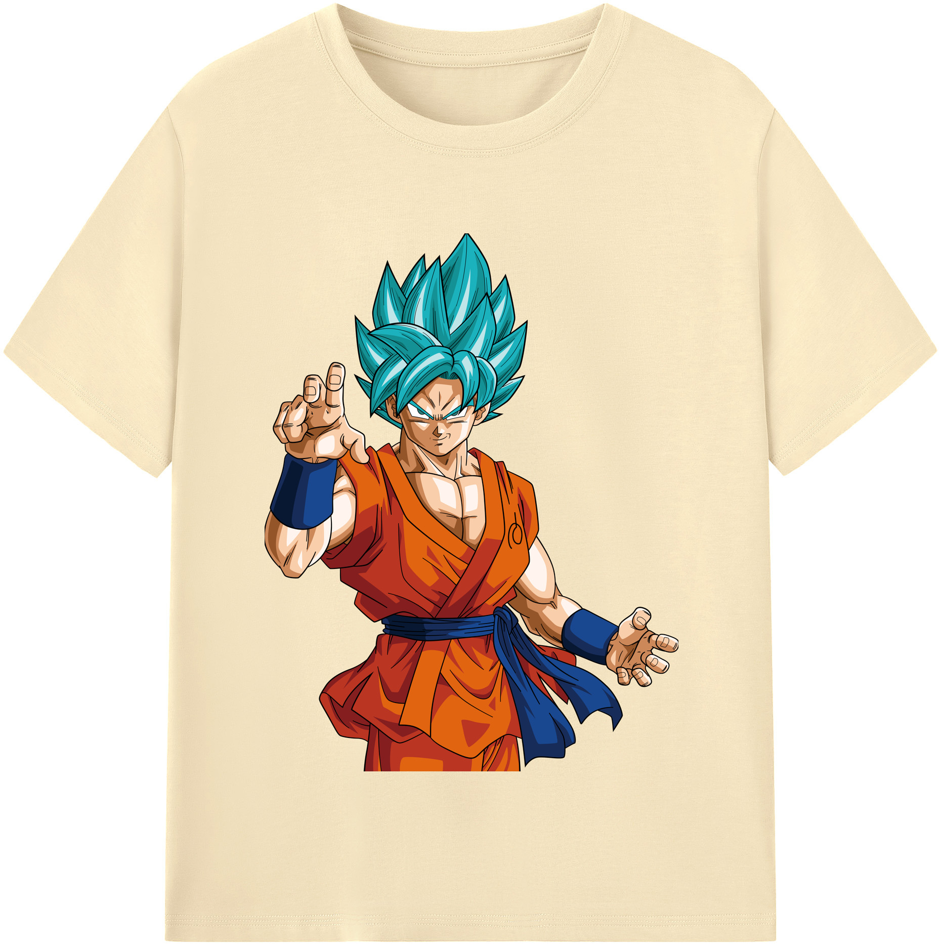 （画像用） ドラゴンボール 孫悟空（そん ごくう）Son Goku カカロット DRAGON BALL Kakarotto 綿100％半袖Tシャツ（フロントプリント）