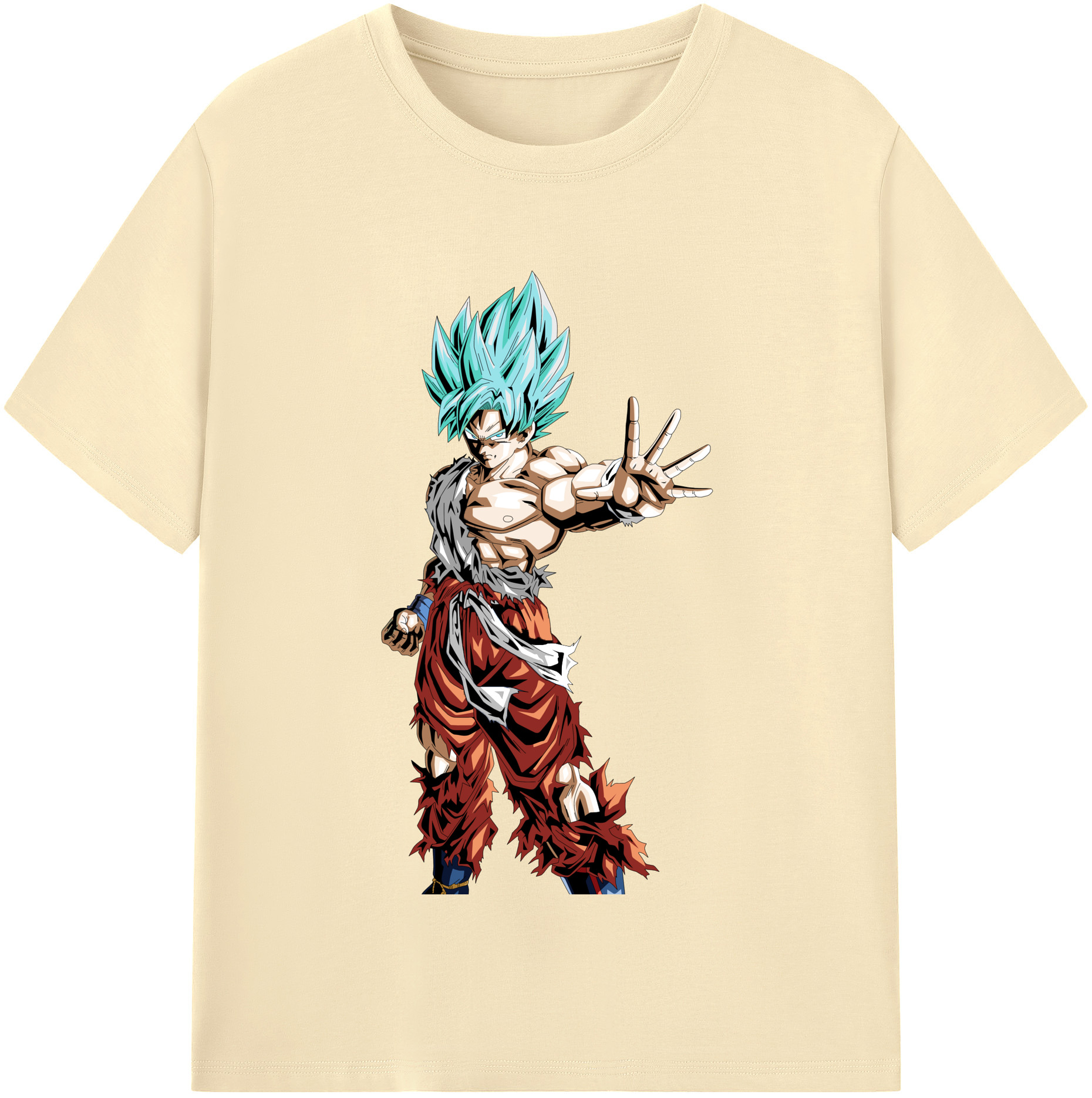 （画像用） ドラゴンボール 孫悟空（そん ごくう）Son Goku カカロット DRAGON BALL Kakarotto 綿100％半袖Tシャツ（フロントプリント）