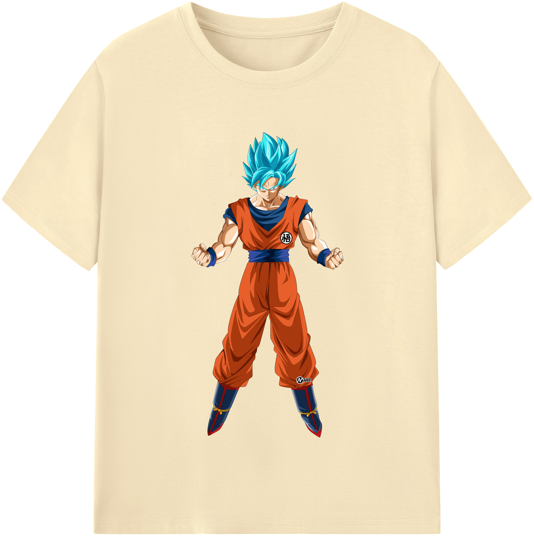 （画像用） ドラゴンボール 孫悟空（そん ごくう）Son Goku カカロット DRAGON BALL Kakarotto 綿100％半袖Tシャツ（フロントプリント）