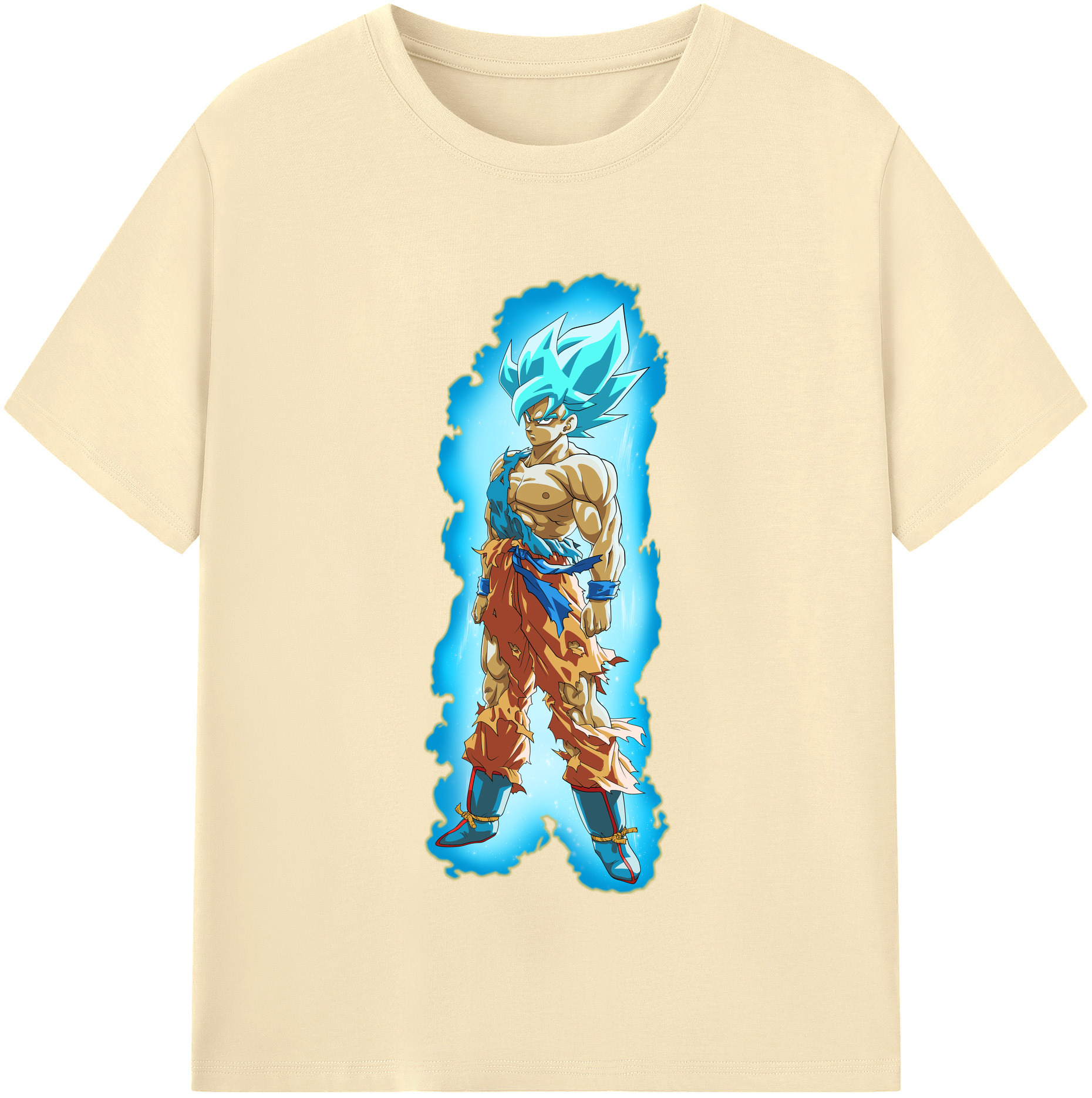（画像用） ドラゴンボール 孫悟空（そん ごくう）Son Goku カカロット DRAGON BALL Kakarotto 綿100％半袖Tシャツ（フロントプリント）