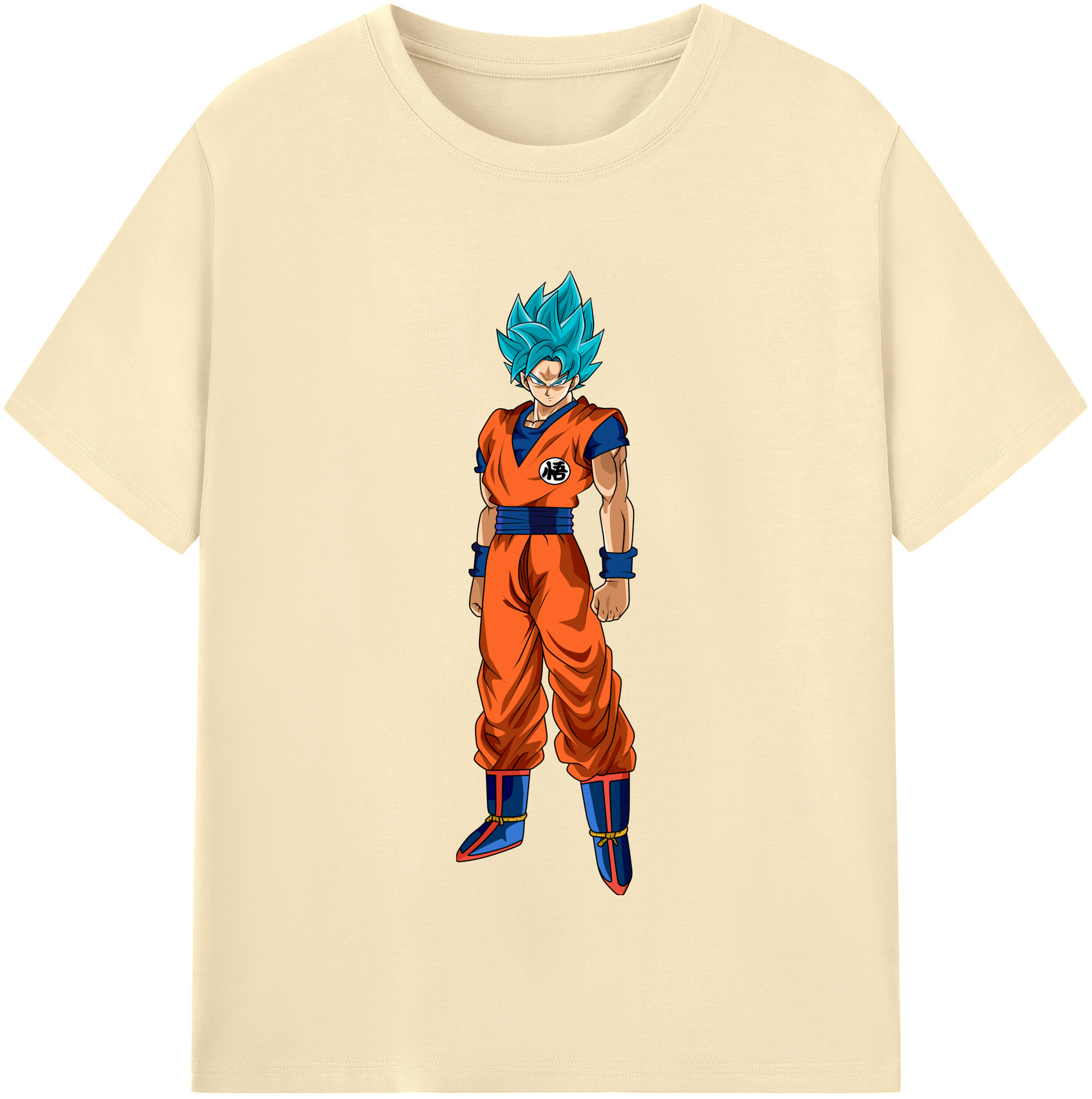 （画像用） ドラゴンボール 孫悟空（そん ごくう）Son Goku カカロット DRAGON BALL Kakarotto 綿100％半袖Tシャツ（フロントプリント）