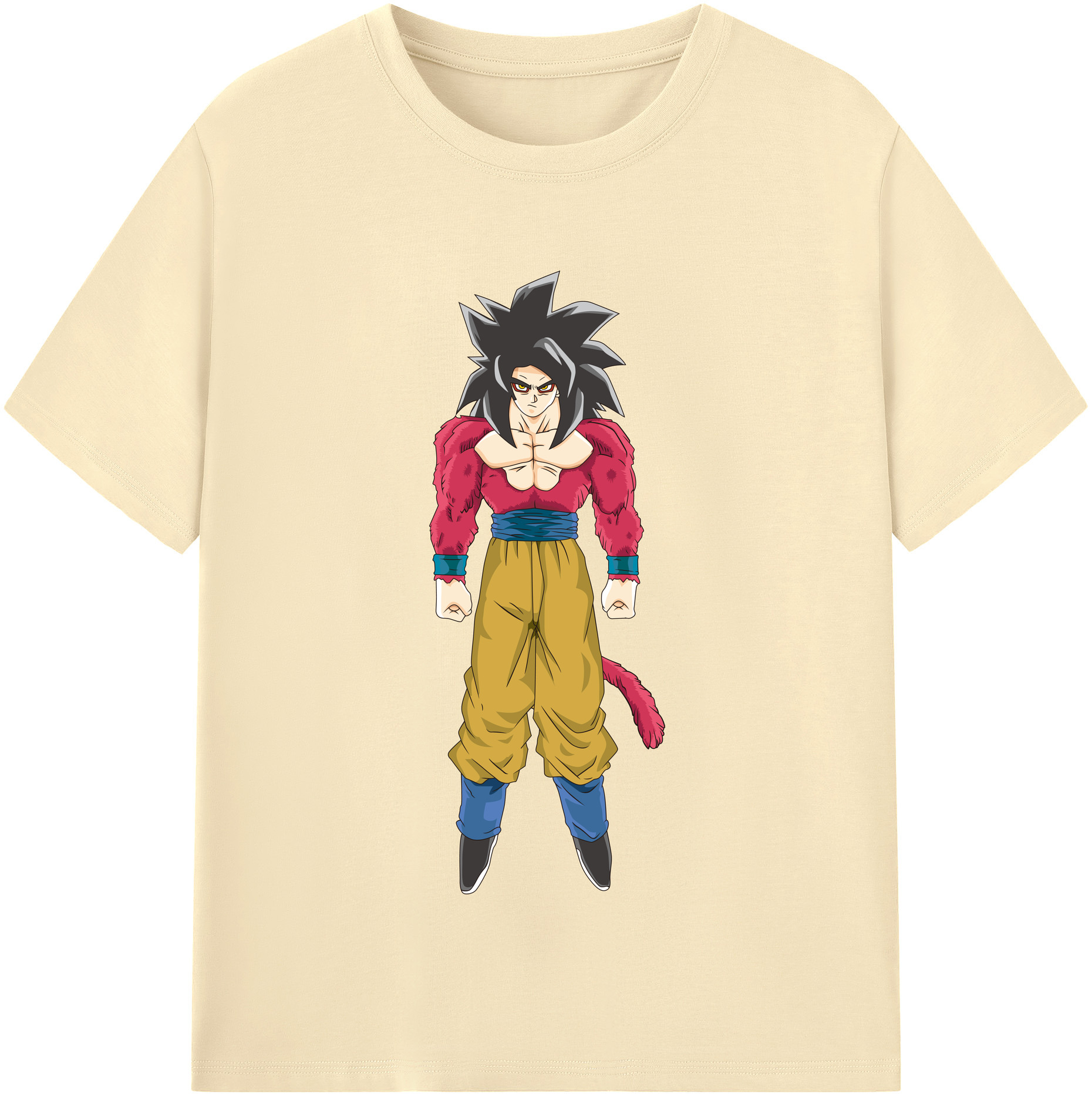 （画像用） ドラゴンボール 孫悟空（そん ごくう）Son Goku カカロット DRAGON BALL Kakarotto 綿100％半袖Tシャツ（フロントプリント）