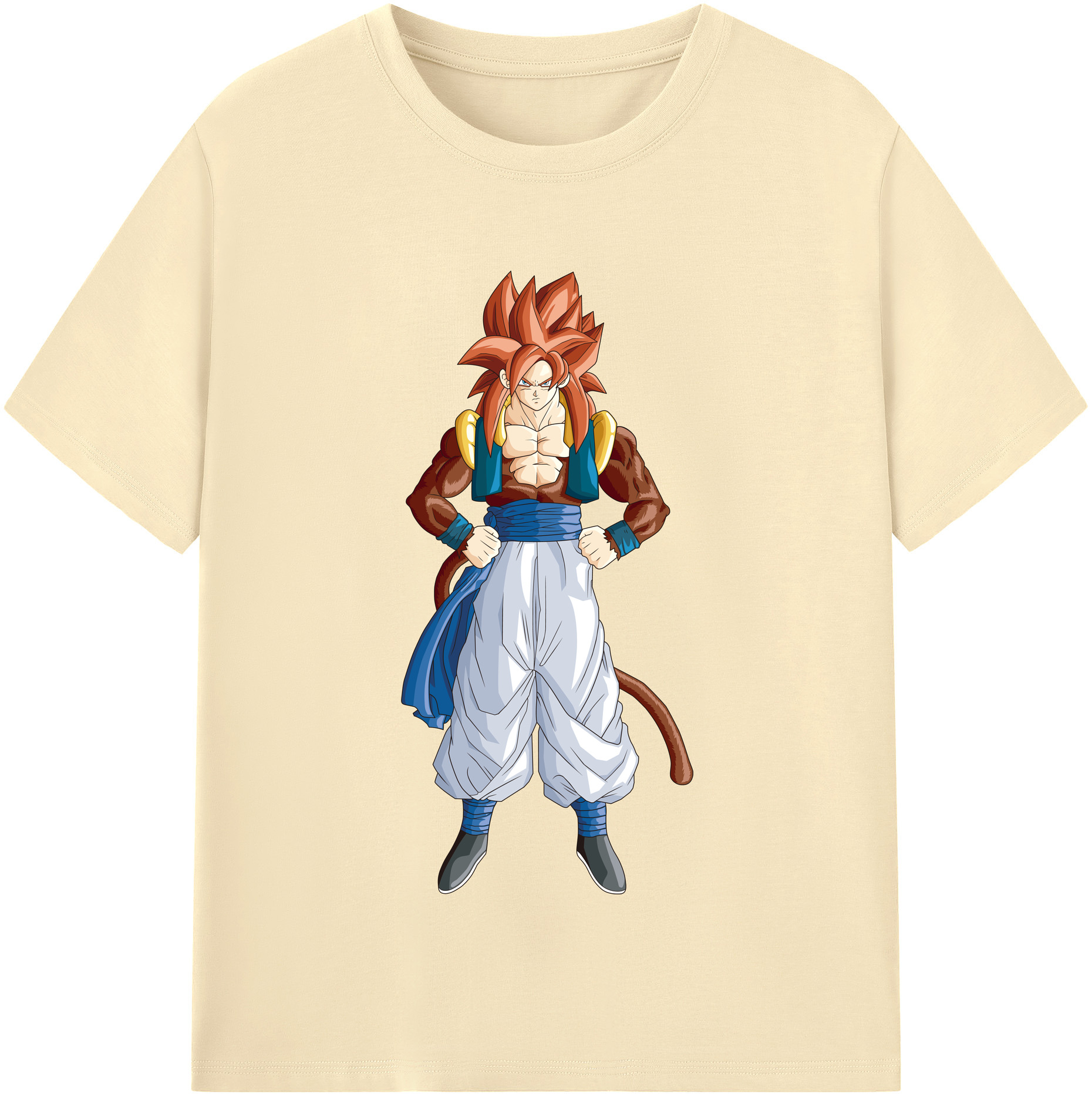 （画像用） ドラゴンボール 孫悟空（そん ごくう）Son Goku カカロット DRAGON BALL Kakarotto 綿100％半袖Tシャツ（フロントプリント）