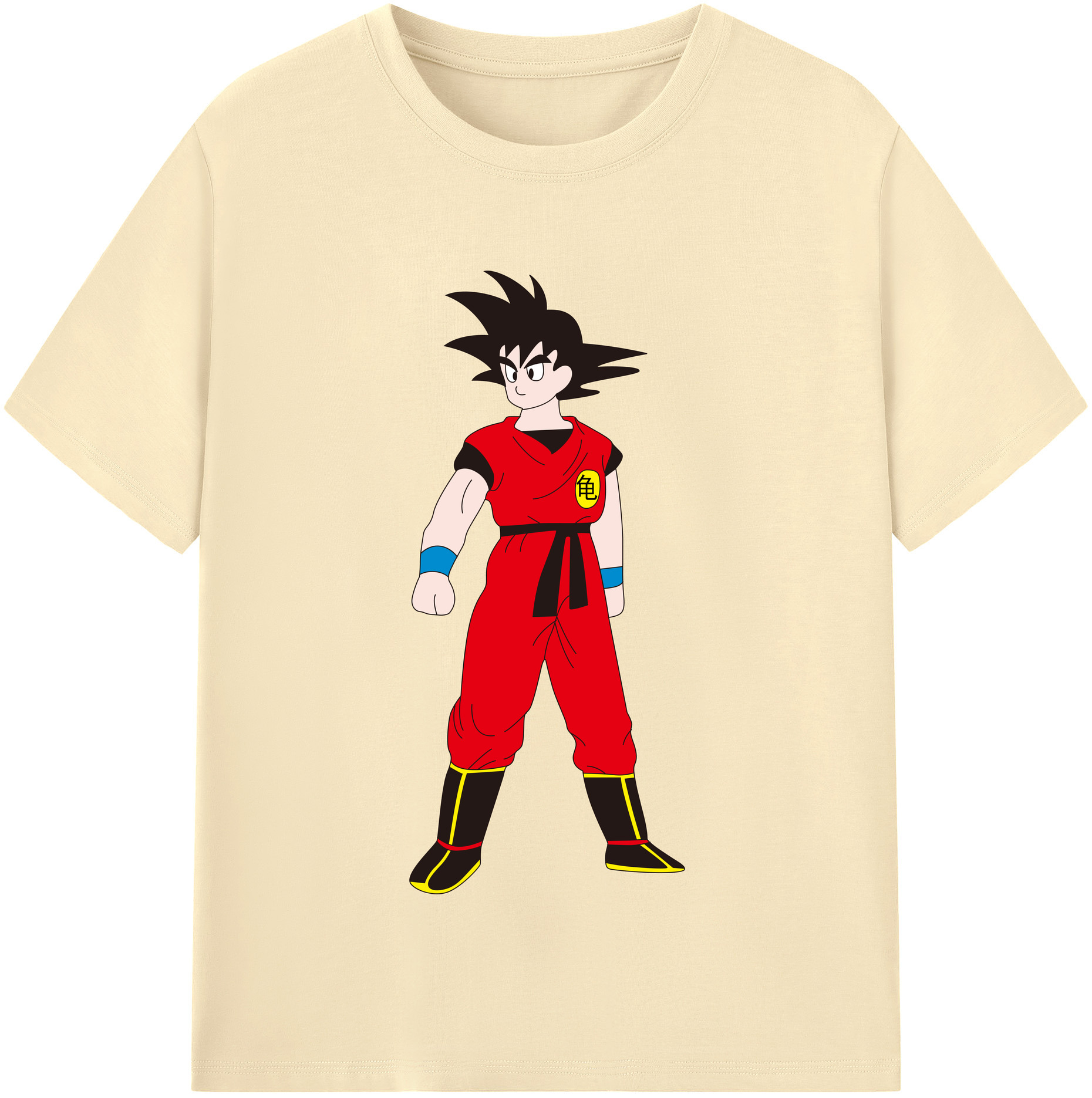（画像用） ドラゴンボール 孫悟空（そん ごくう）Son Goku カカロット DRAGON BALL Kakarotto 綿100％半袖Tシャツ（フロントプリント）