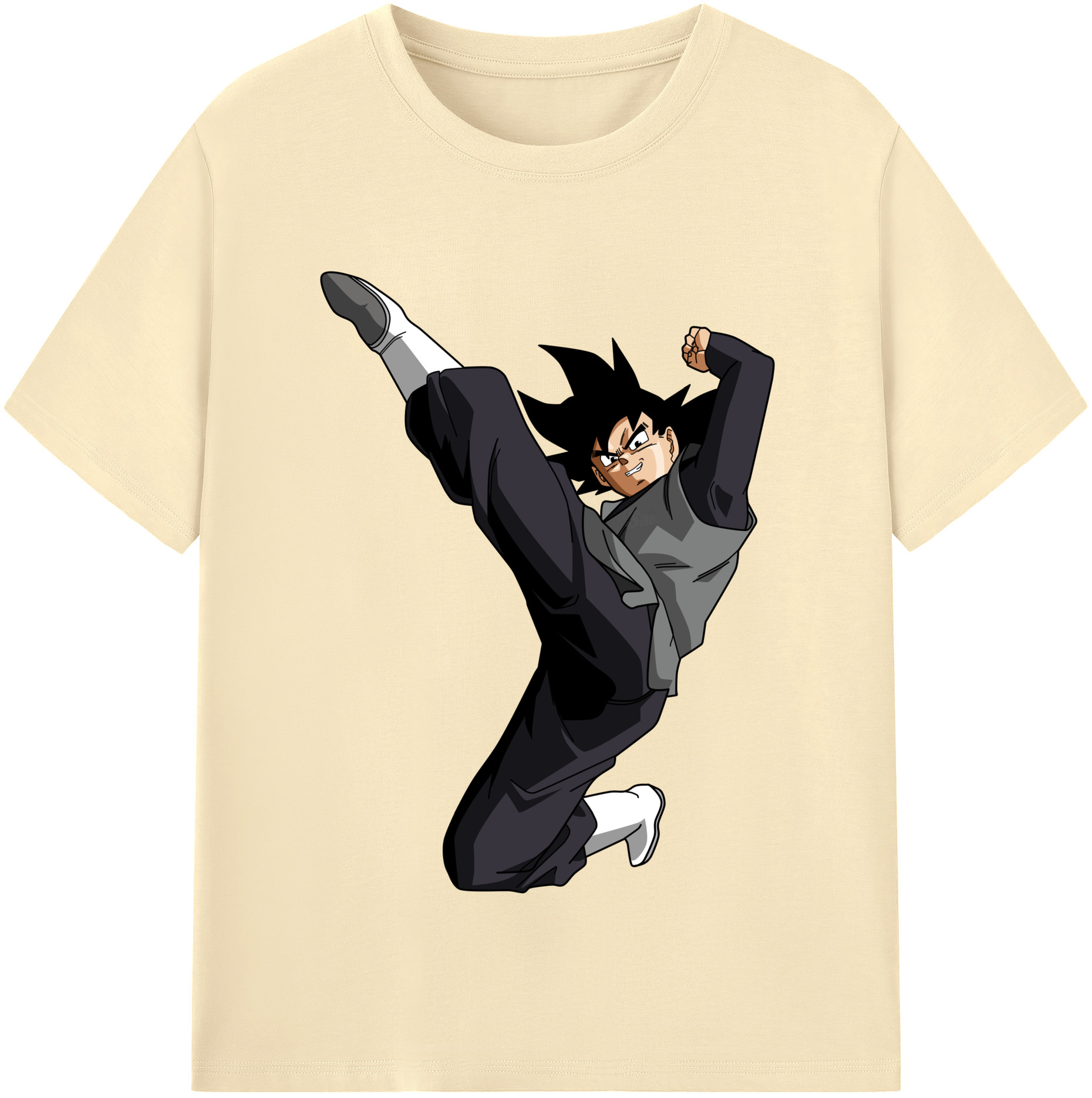 （画像用） ドラゴンボール ベジータ四世（Bejīta Yonsei）DRAGON BALL Vegeta IV 綿100％半袖Tシャツ（フロントプリント）