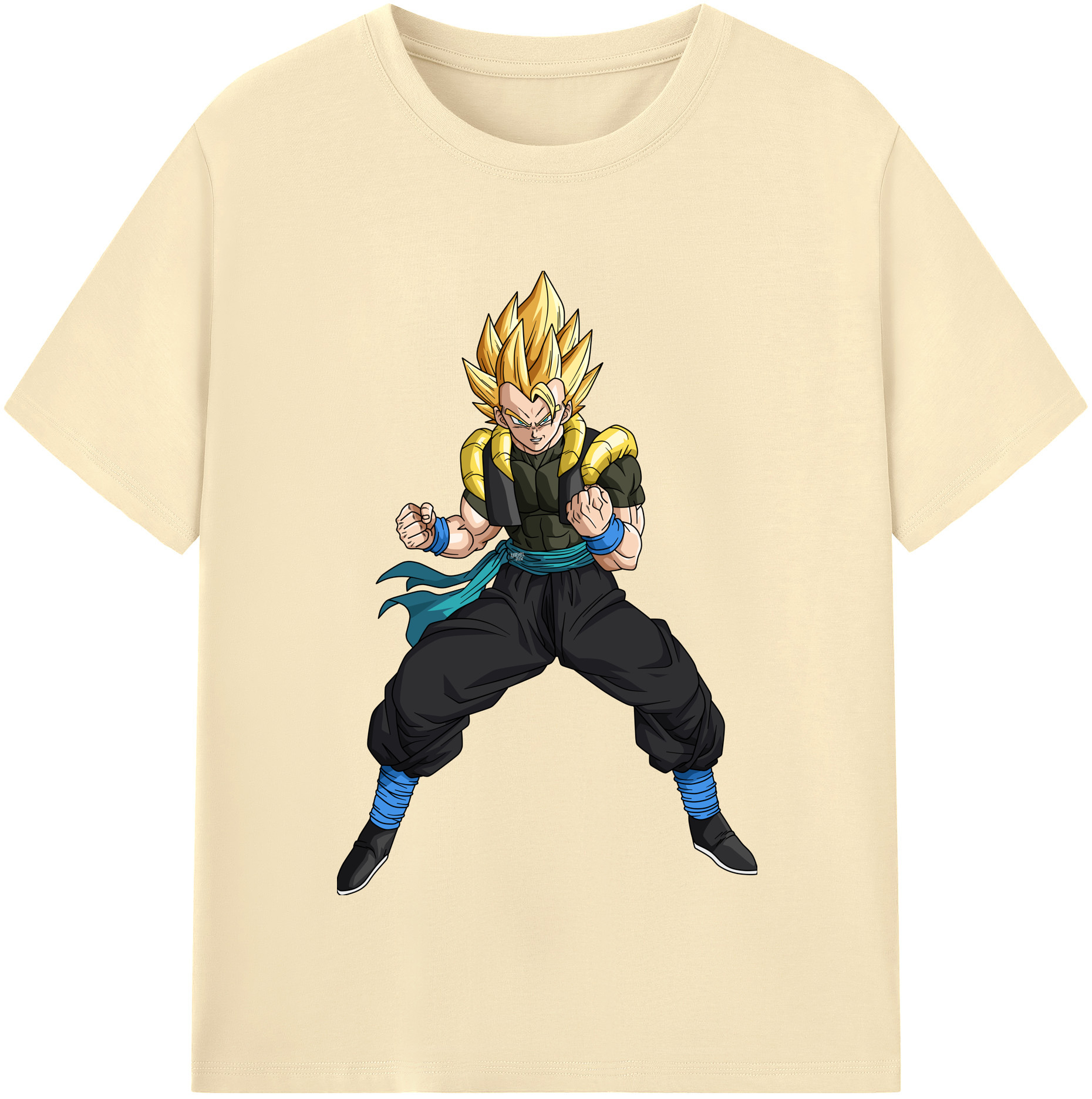 （画像用） ドラゴンボール ベジータ四世（Bejīta Yonsei）DRAGON BALL Vegeta IV 綿100％半袖Tシャツ（フロントプリント）