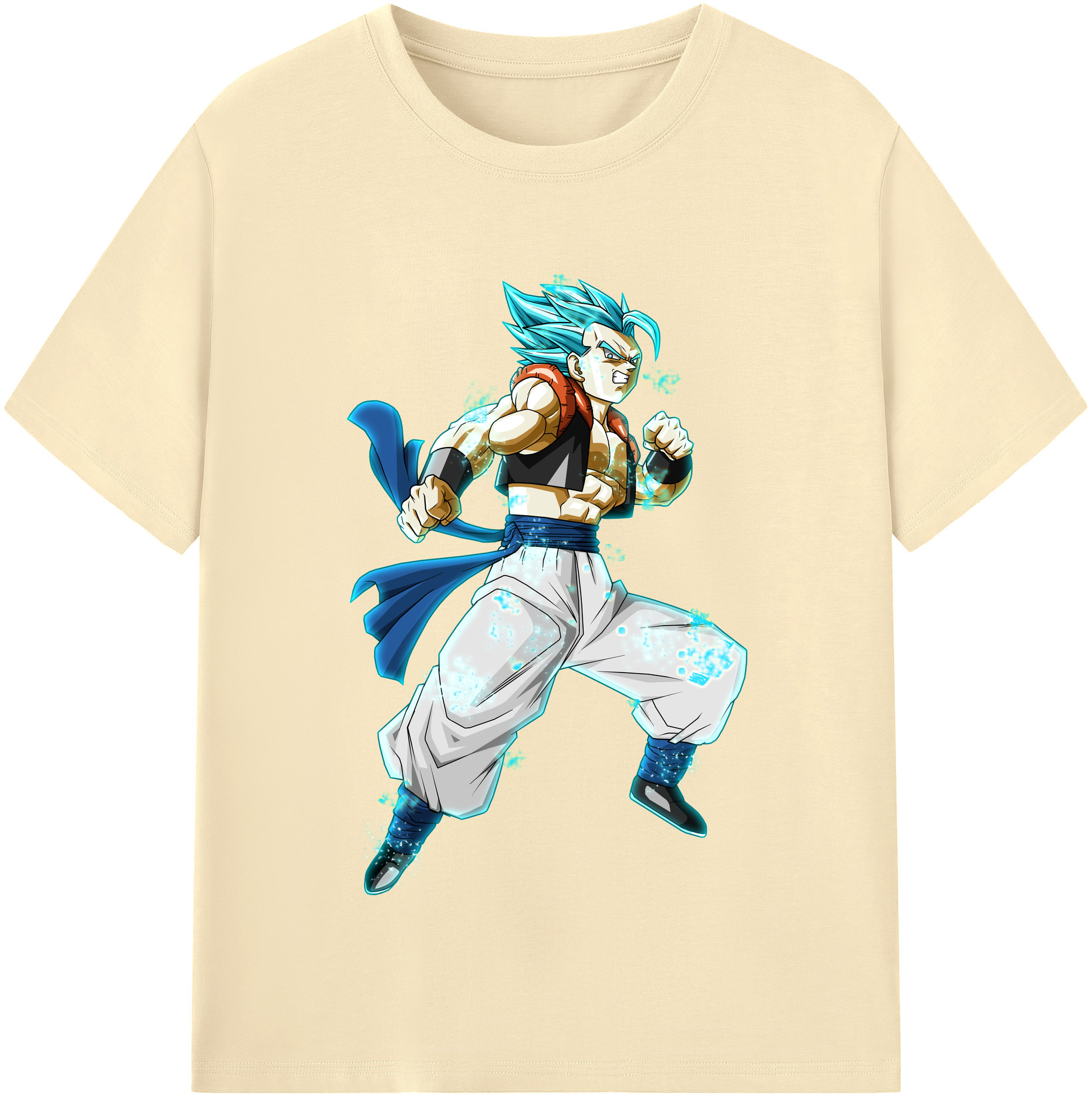 （画像用） ドラゴンボール ベジータ四世（Bejīta Yonsei）DRAGON BALL Vegeta IV 綿100％半袖Tシャツ（フロントプリント）