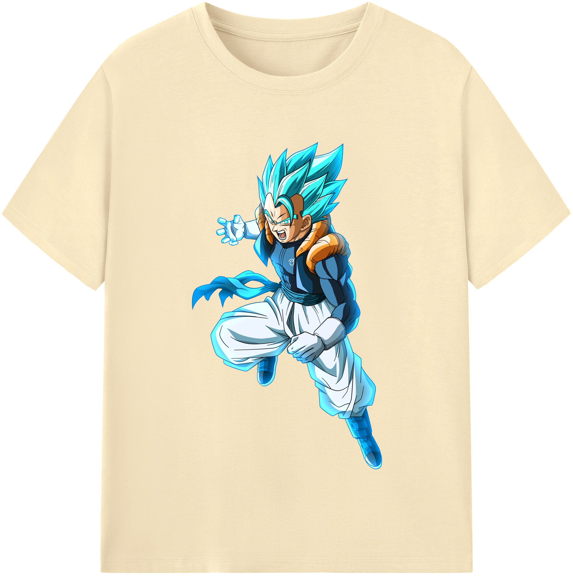 （画像用） ドラゴンボール ベジータ四世（Bejīta Yonsei）DRAGON BALL Vegeta IV 綿100％半袖Tシャツ（フロントプリント）