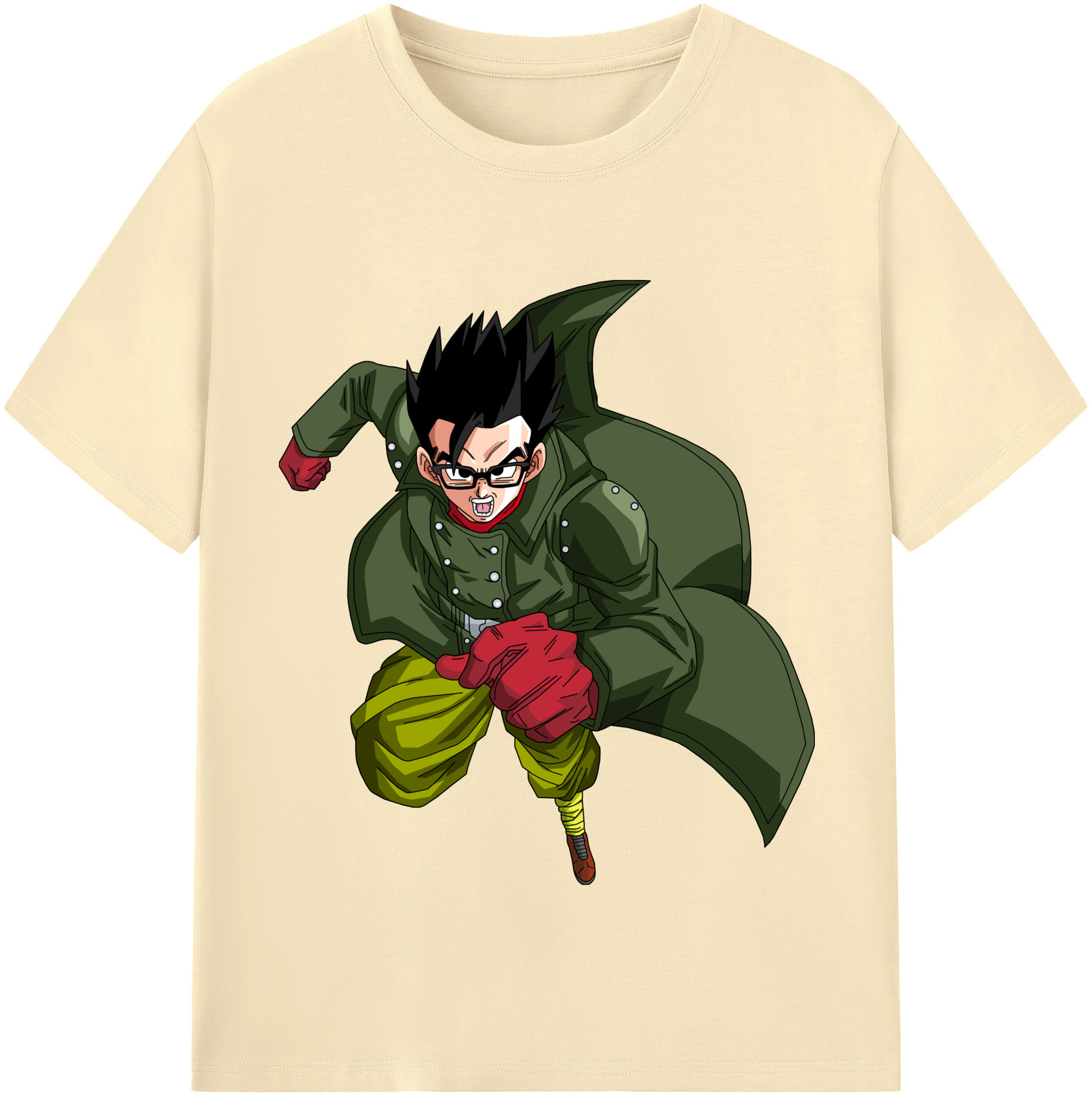 （画像用） ドラゴンボール 孫 悟飯（そんごはん）DRAGON BALL Son Gohan 綿100％半袖Tシャツ（フロントプリント）