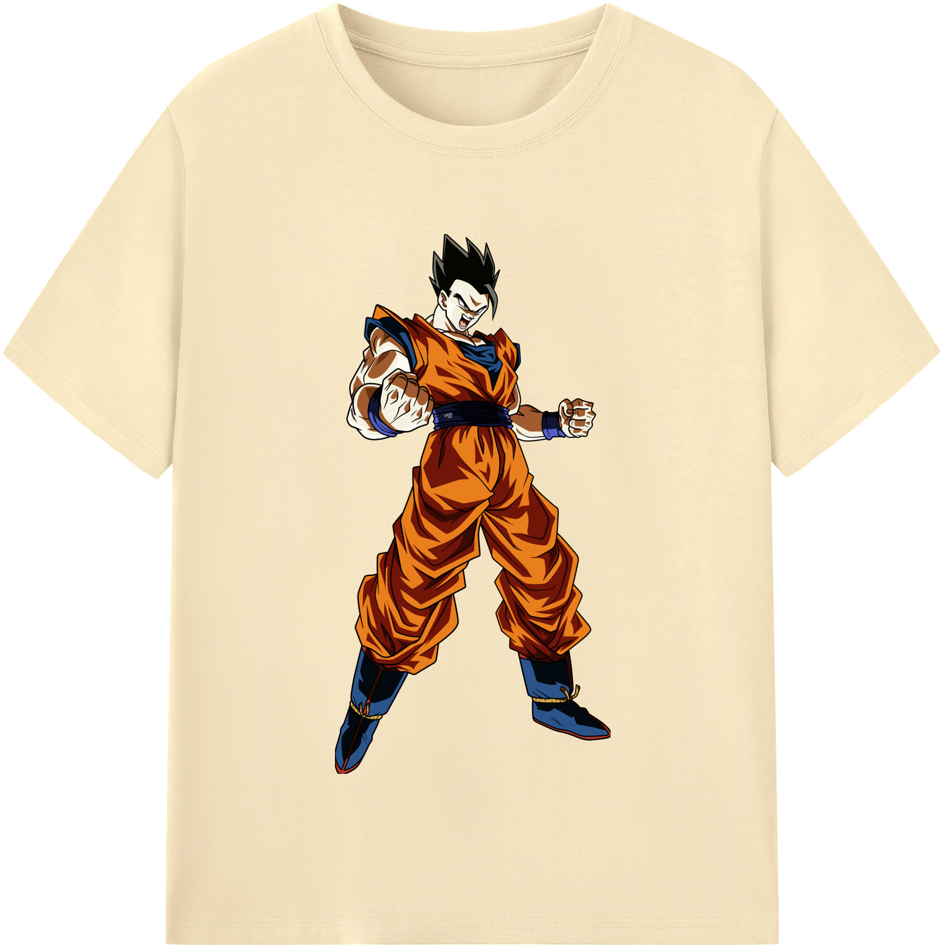（画像用） ドラゴンボール 孫 悟飯（そんごはん）DRAGON BALL Son Gohan 綿100％半袖Tシャツ（フロントプリント）