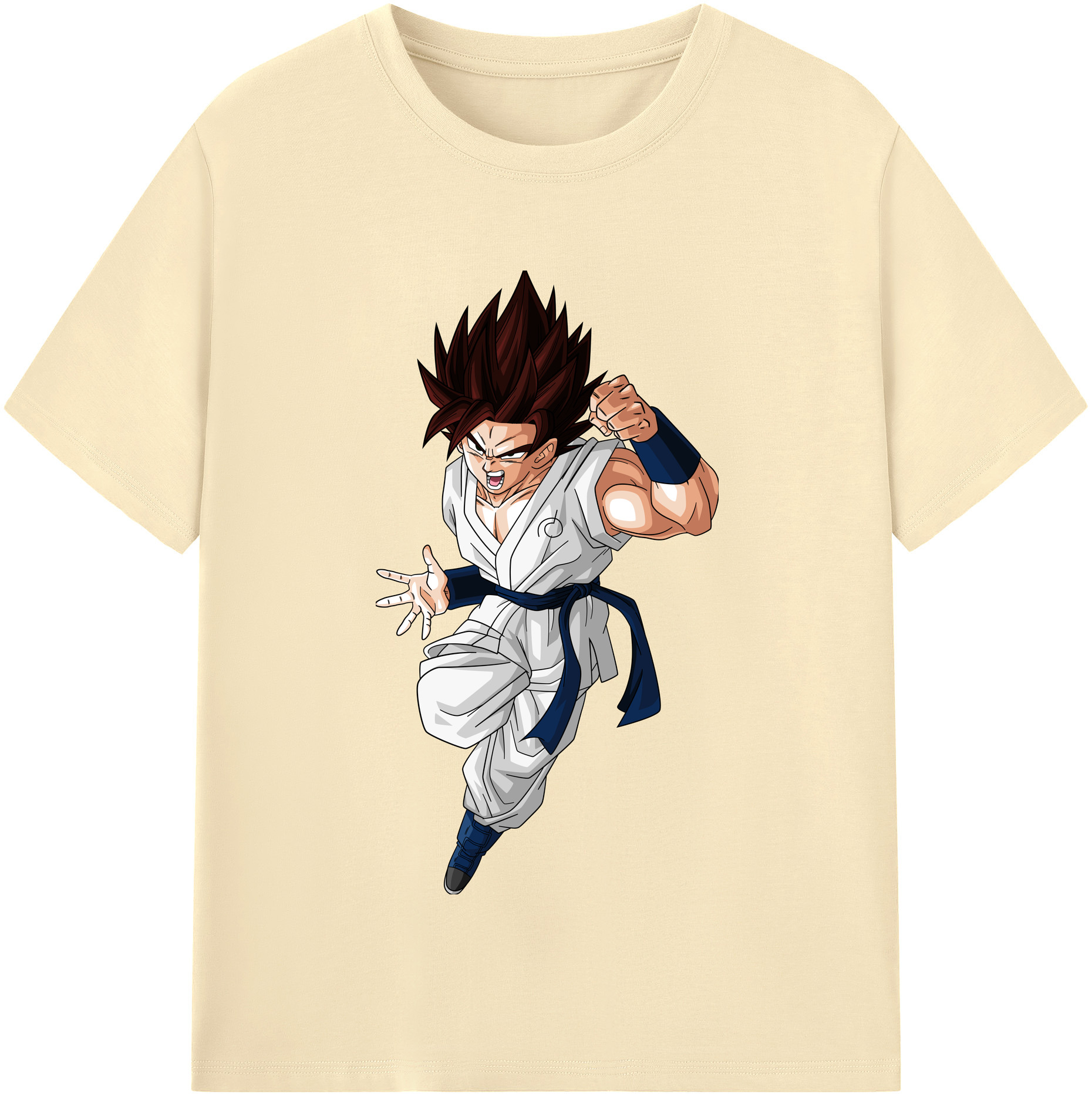 （画像用） ドラゴンボール 孫 悟飯（そんごはん）DRAGON BALL Son Gohan 綿100％半袖Tシャツ（フロントプリント）