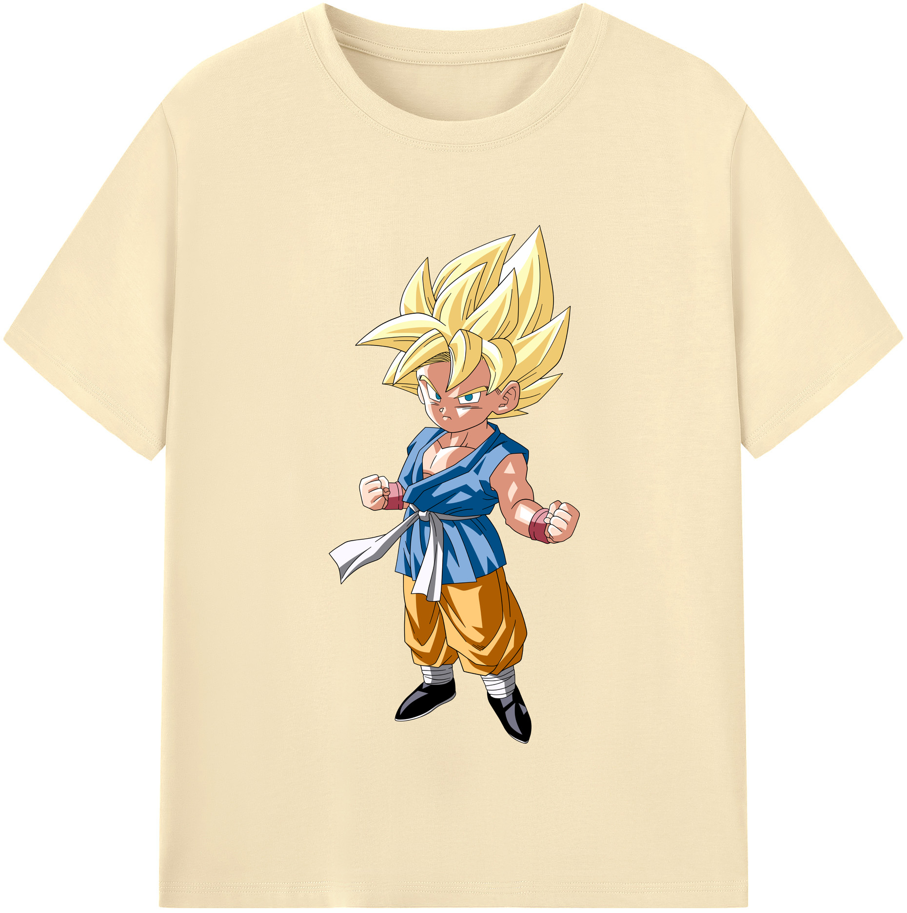 （画像用） ドラゴンボール 孫 悟飯（そんごはん）DRAGON BALL Son Gohan 綿100％半袖Tシャツ（フロントプリント）