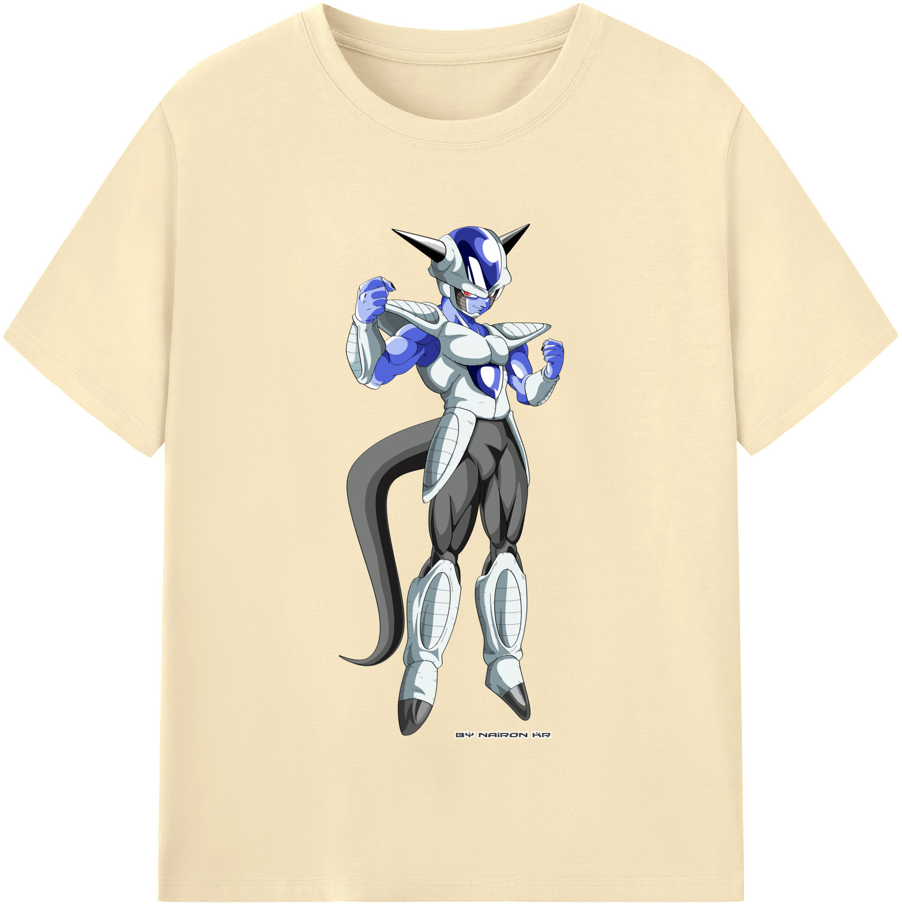 （画像用） ドラゴンボール フリーザ DRAGON BALL Frieza 綿100％半袖Tシャツ（フロントプリント）