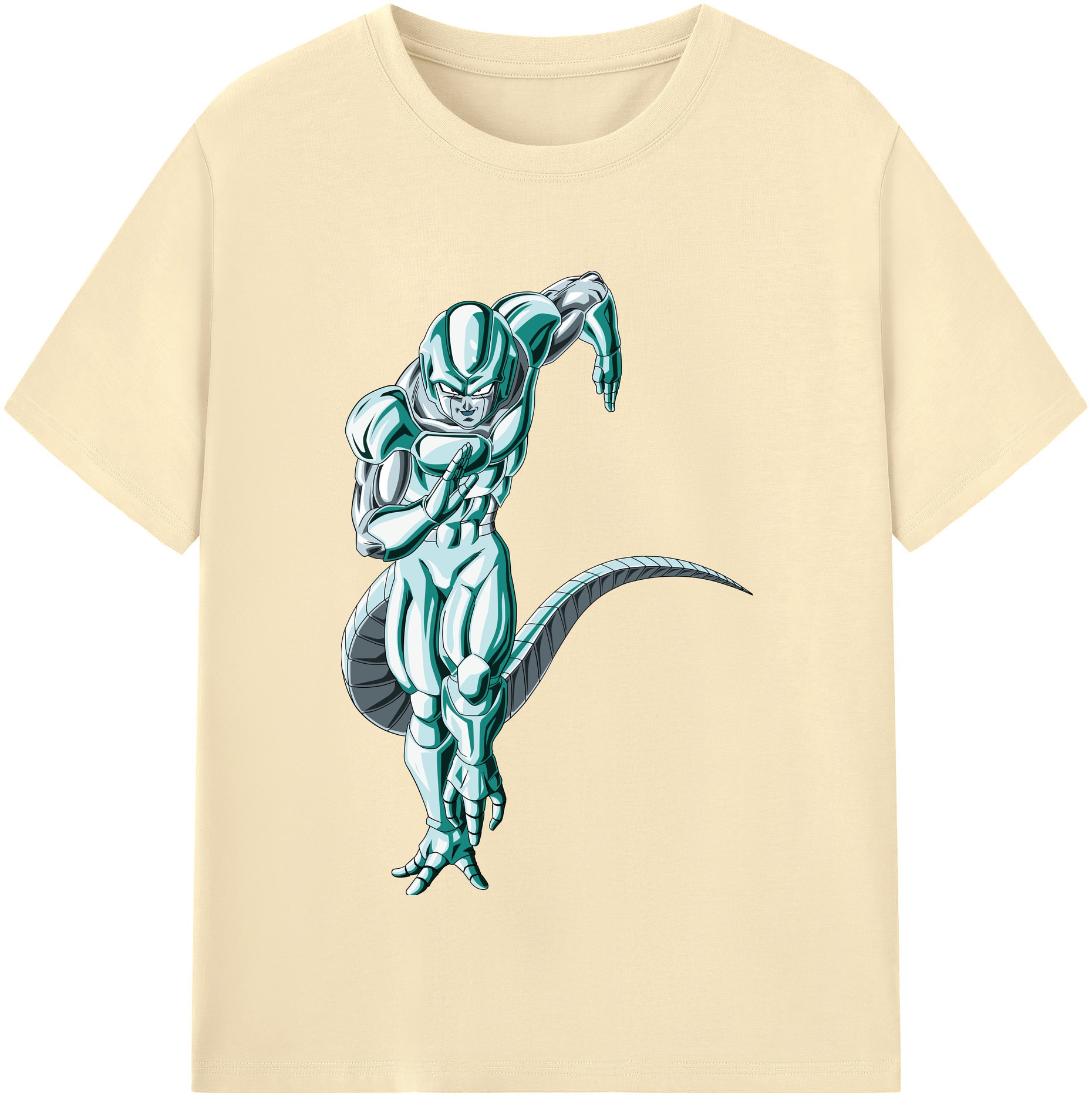 （画像用） ドラゴンボール フリーザ DRAGON BALL Frieza 綿100％半袖Tシャツ（フロントプリント）
