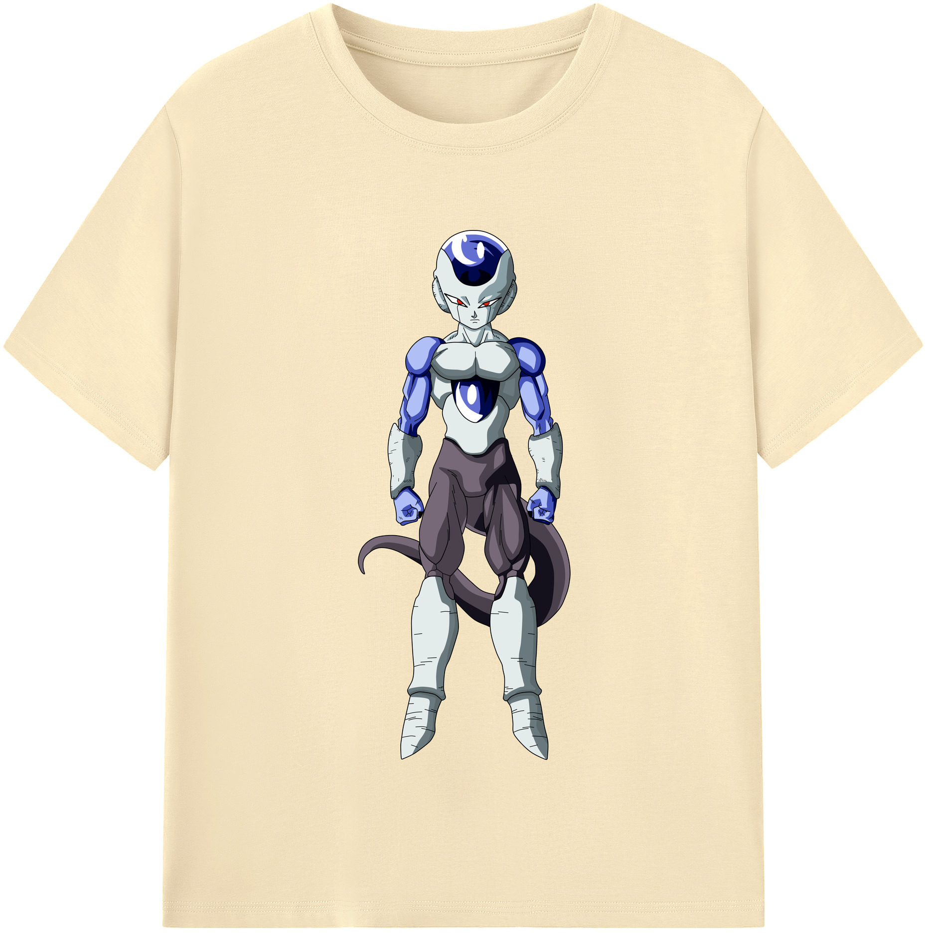 （画像用） ドラゴンボール フリーザ DRAGON BALL Frieza 綿100％半袖Tシャツ（フロントプリント）