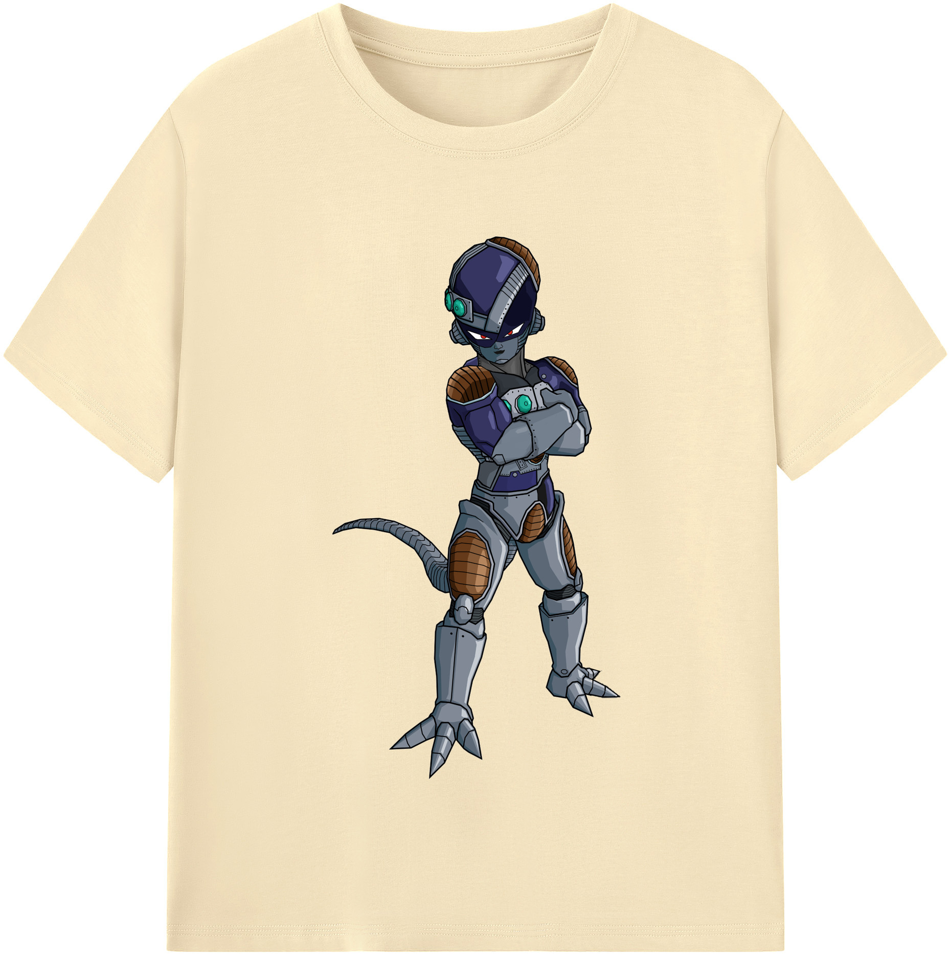 （画像用） ドラゴンボール フリーザ DRAGON BALL Frieza 綿100％半袖Tシャツ（フロントプリント）
