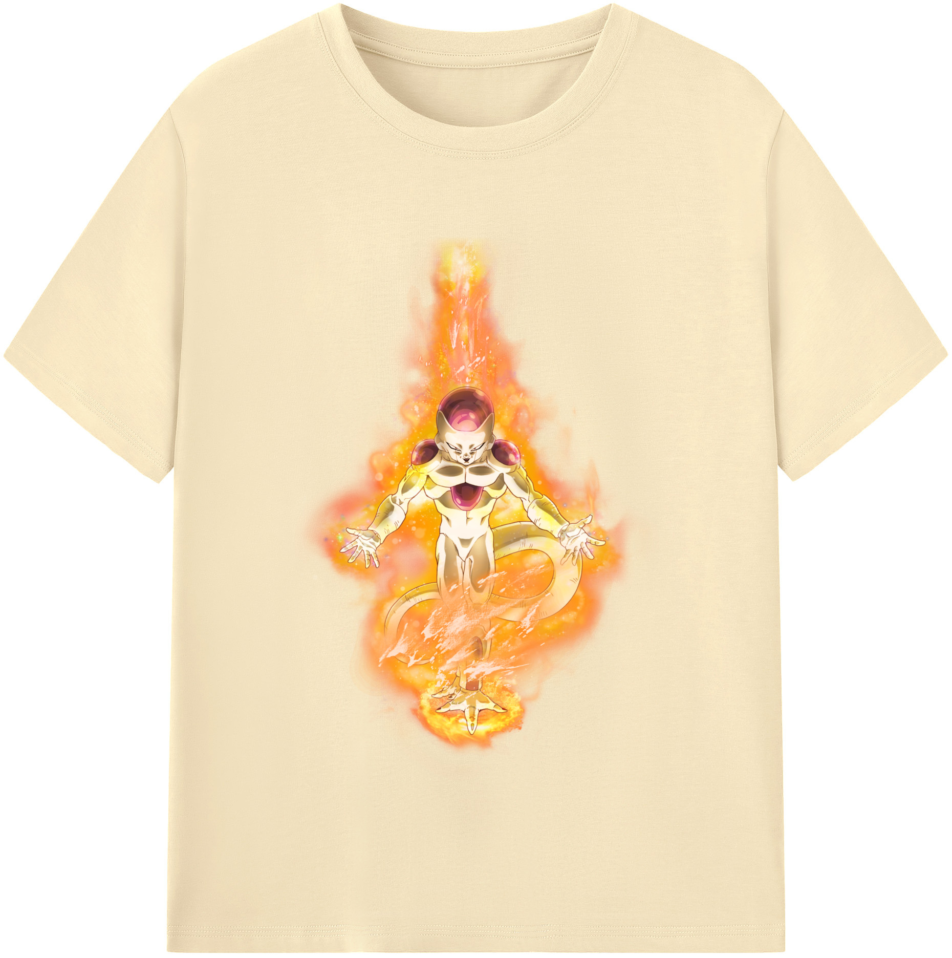 （画像用） ドラゴンボール フリーザ DRAGON BALL Frieza 綿100％半袖Tシャツ（フロントプリント）