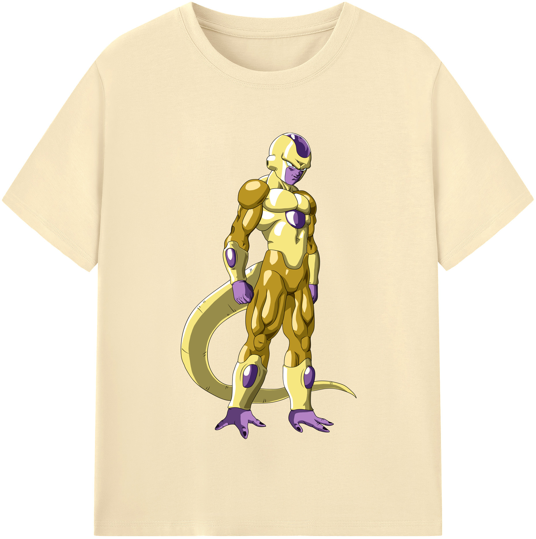 （画像用） ドラゴンボール フリーザ DRAGON BALL Frieza 綿100％半袖Tシャツ（フロントプリント）