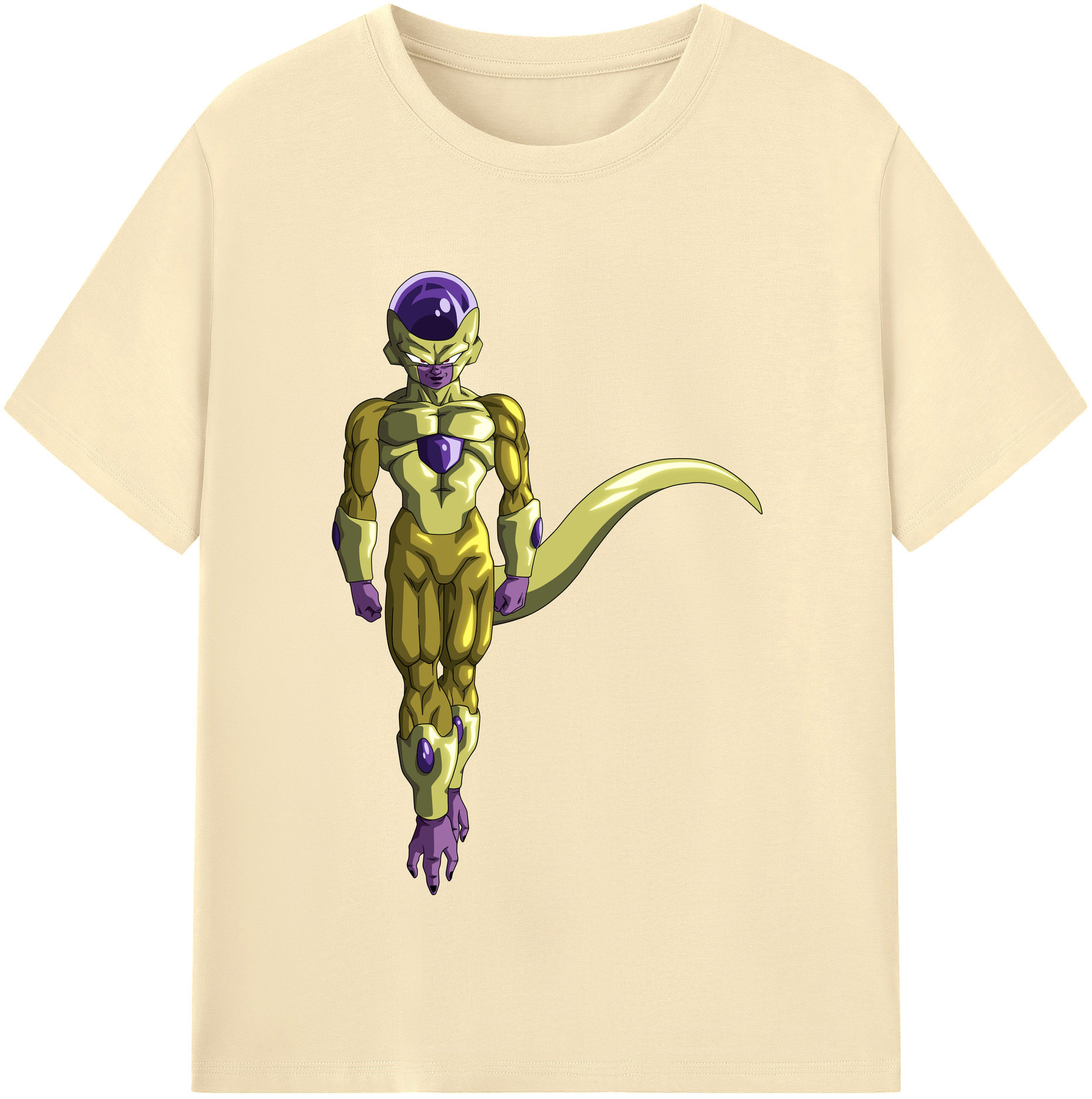 （画像用） ドラゴンボール フリーザ DRAGON BALL Frieza 綿100％半袖Tシャツ（フロントプリント）