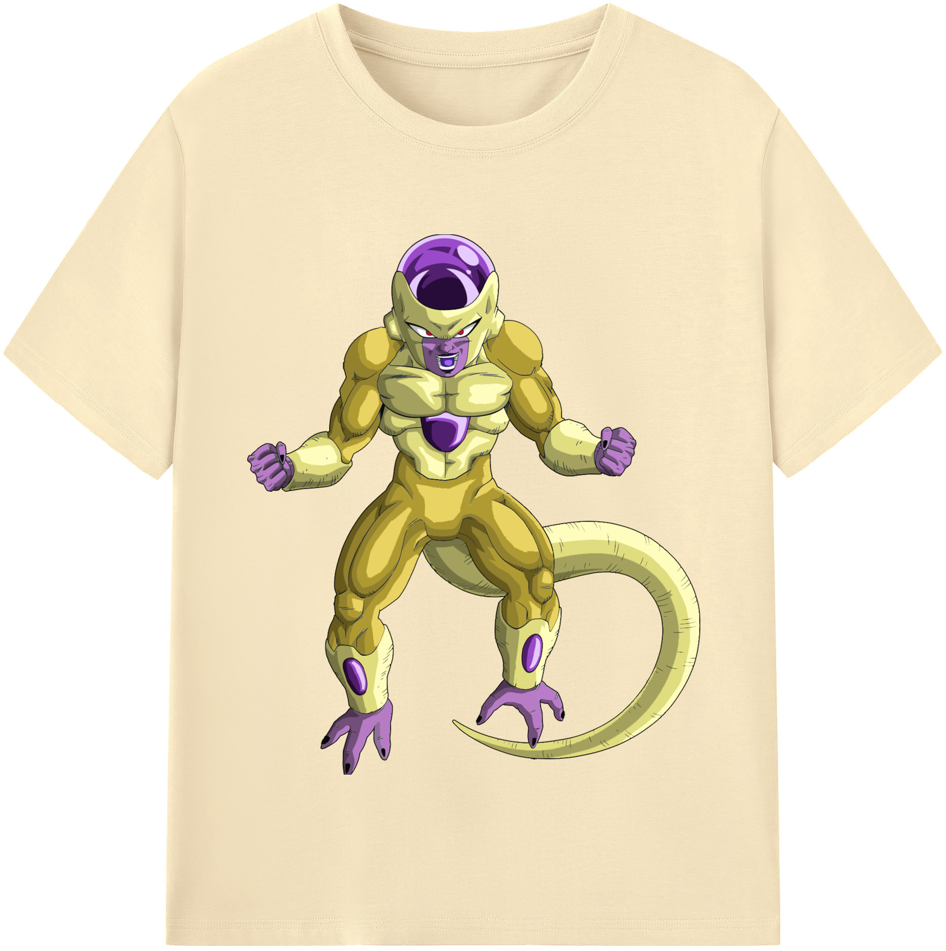 （画像用） ドラゴンボール フリーザ DRAGON BALL Frieza 綿100％半袖Tシャツ（フロントプリント）
