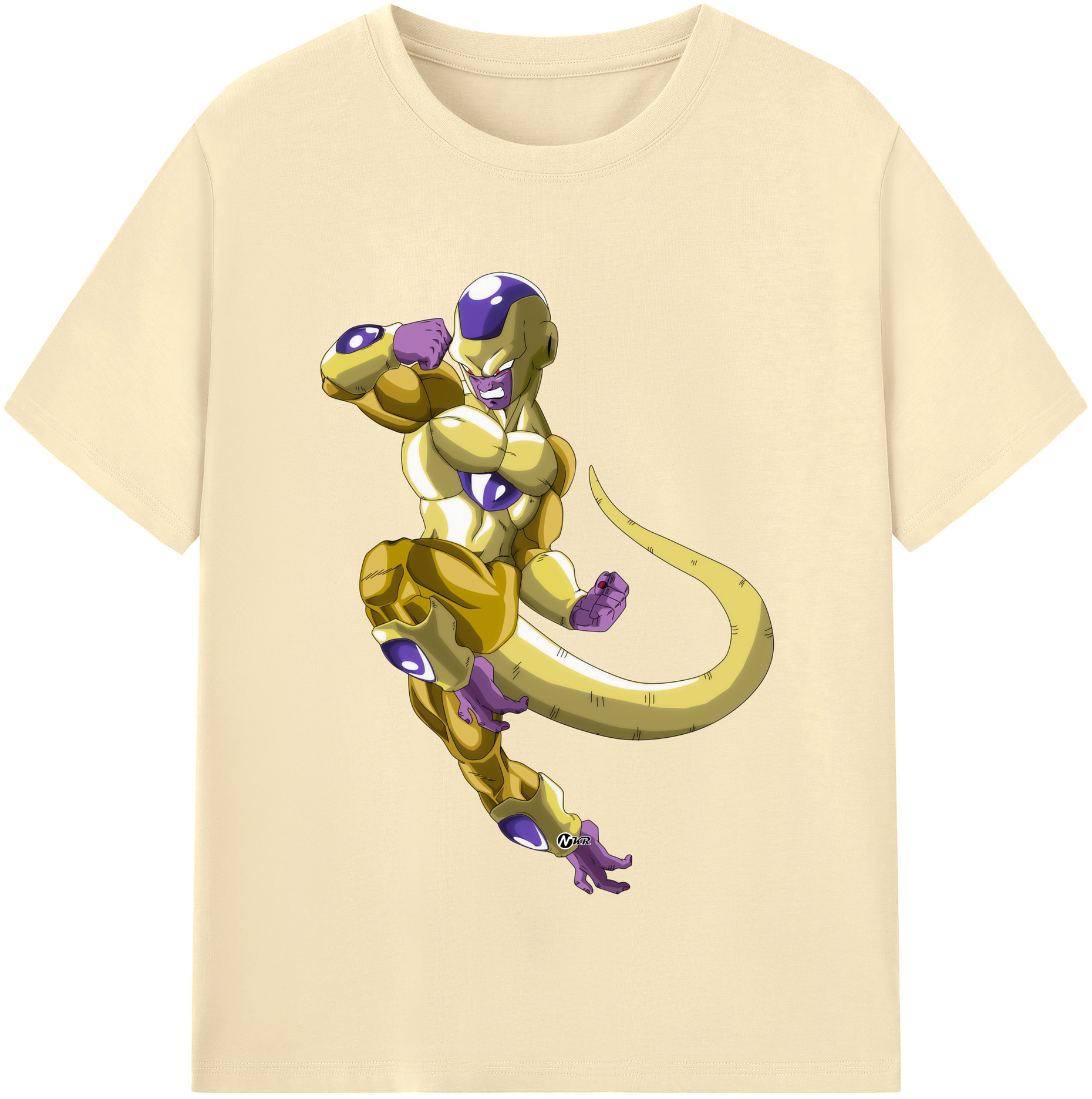（画像用） ドラゴンボール フリーザ DRAGON BALL Frieza 綿100％半袖Tシャツ（フロントプリント）
