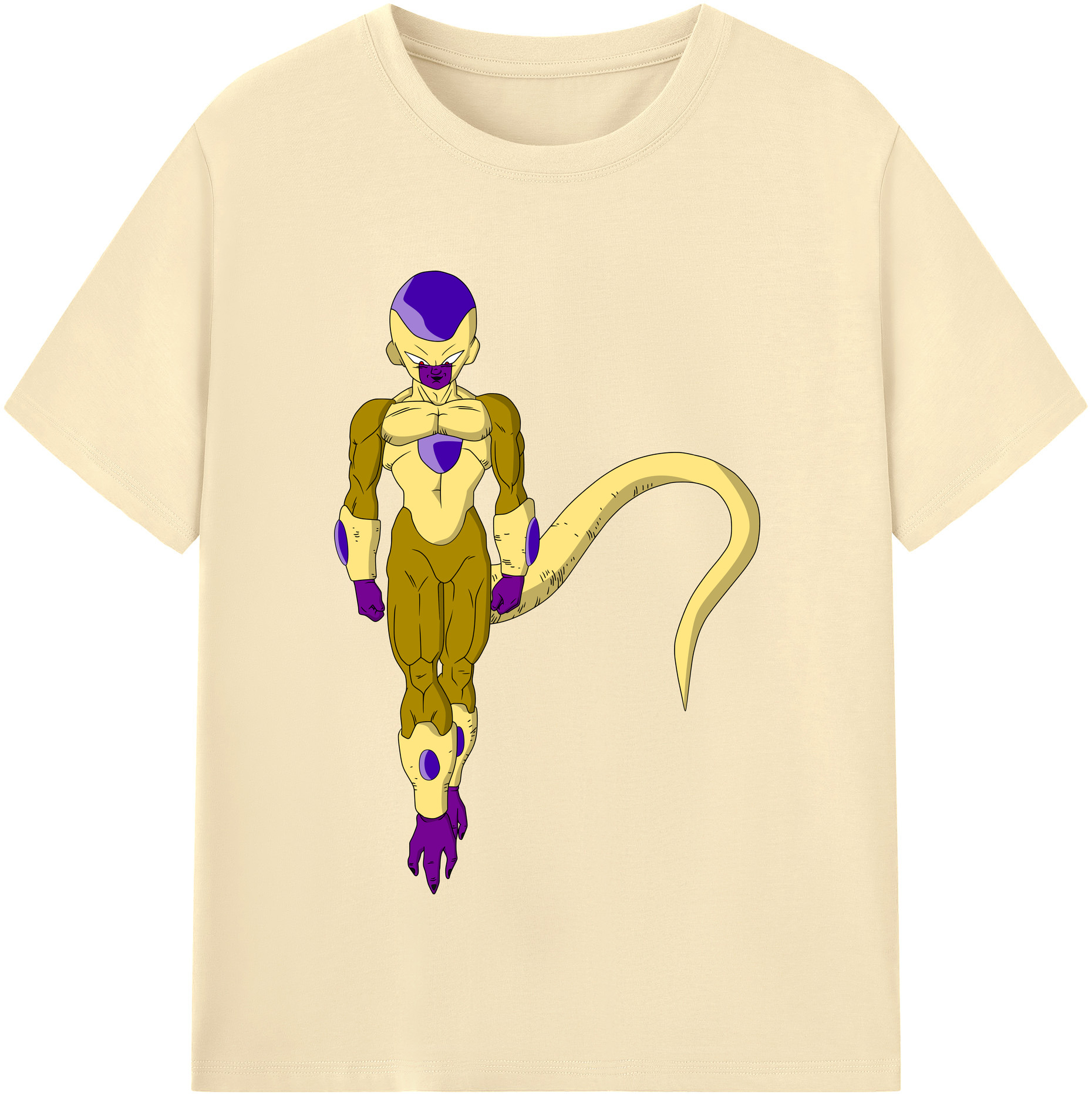 （画像用） ドラゴンボール フリーザ DRAGON BALL Frieza 綿100％半袖Tシャツ（フロントプリント）