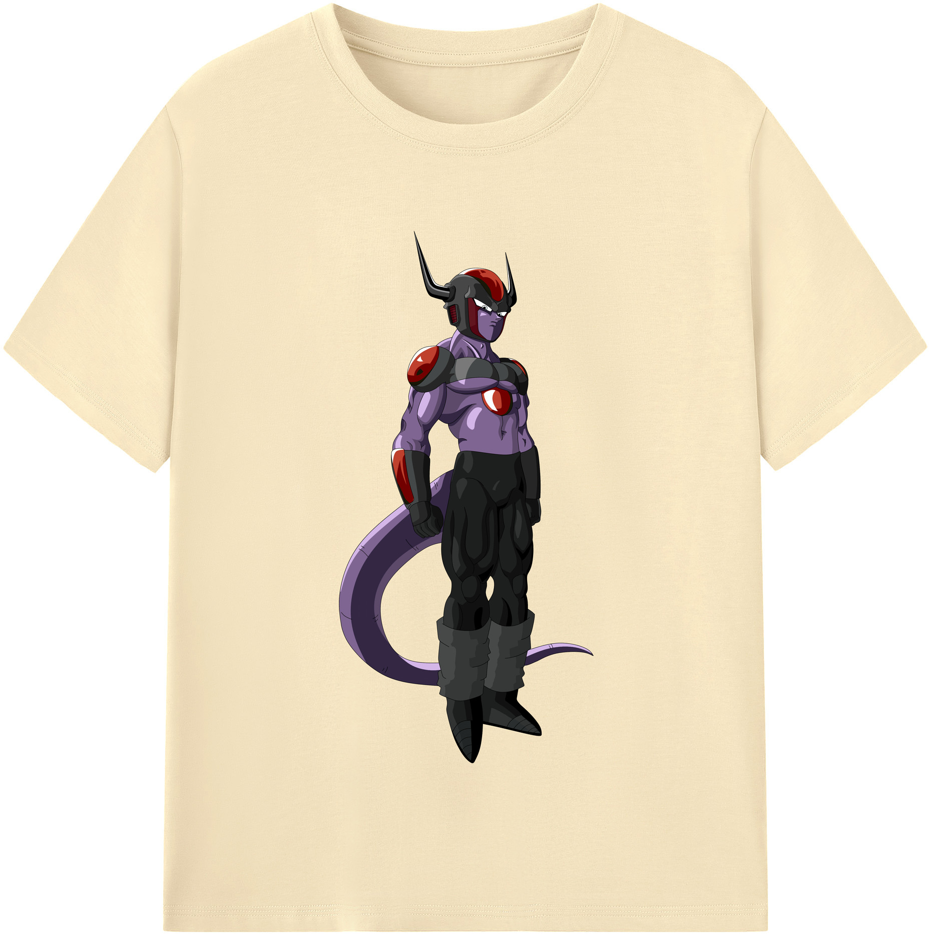 （画像用） ドラゴンボール フリーザ DRAGON BALL Frieza 綿100％半袖Tシャツ（フロントプリント）